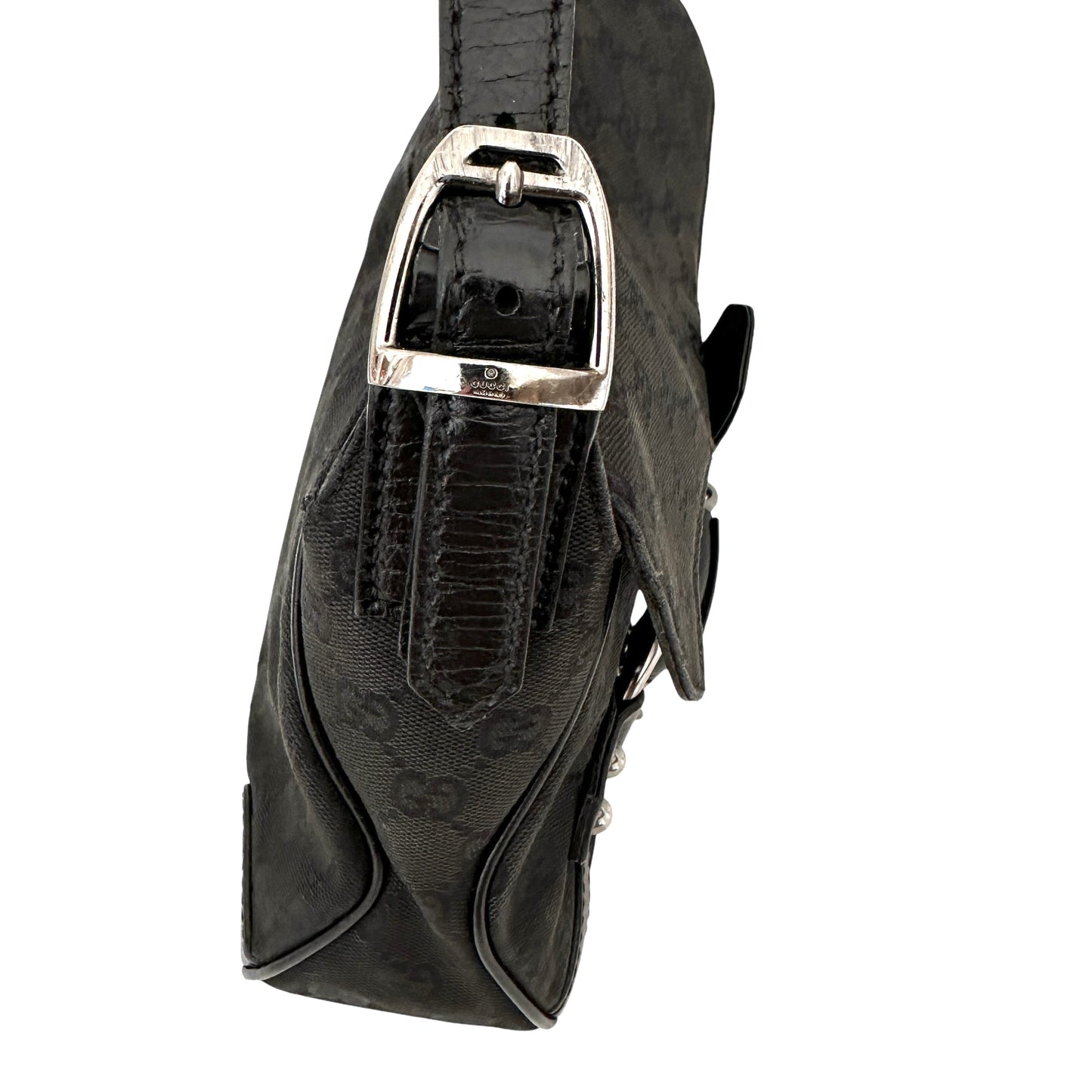 Vintage Black Monogram Bag