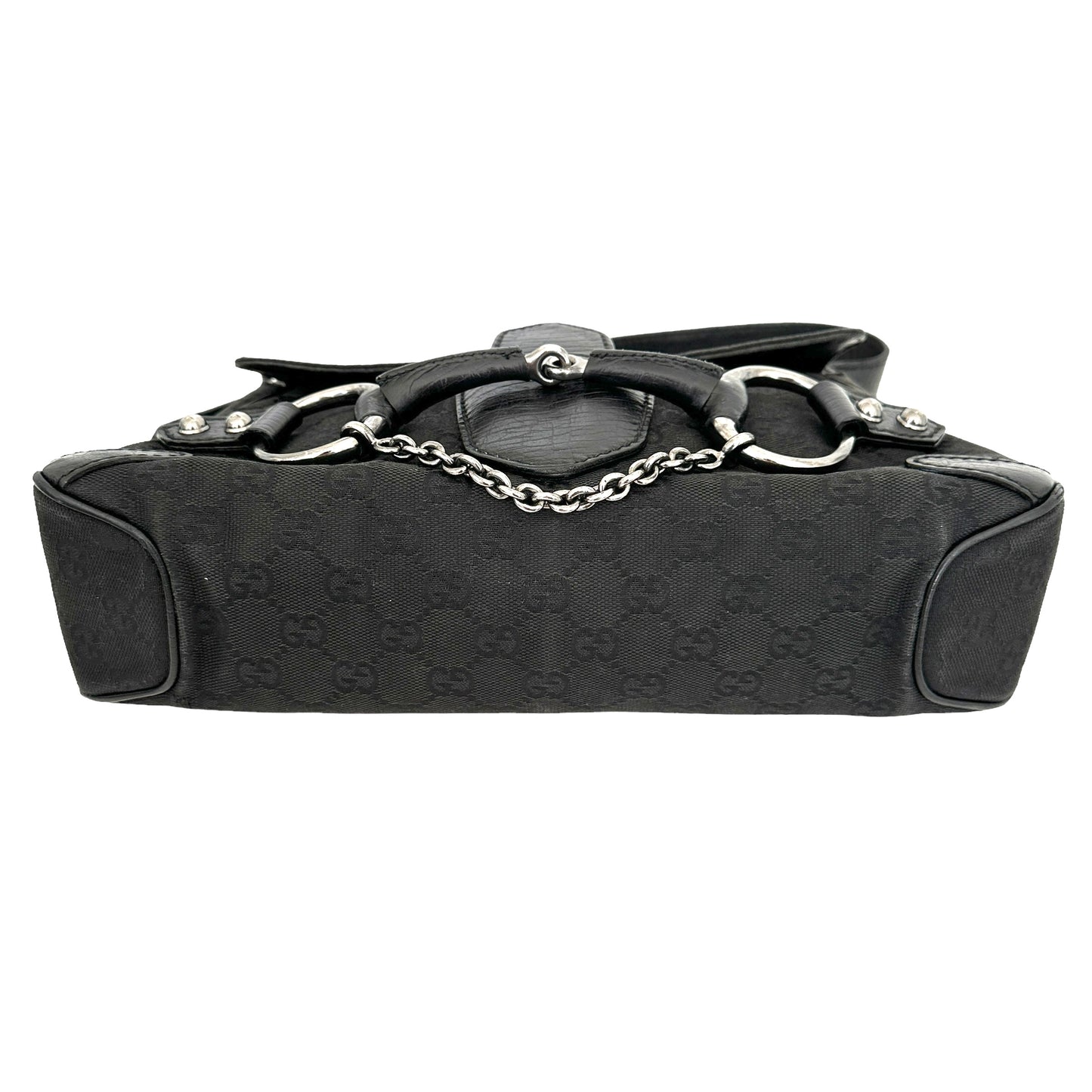Vintage Black Monogram Bag