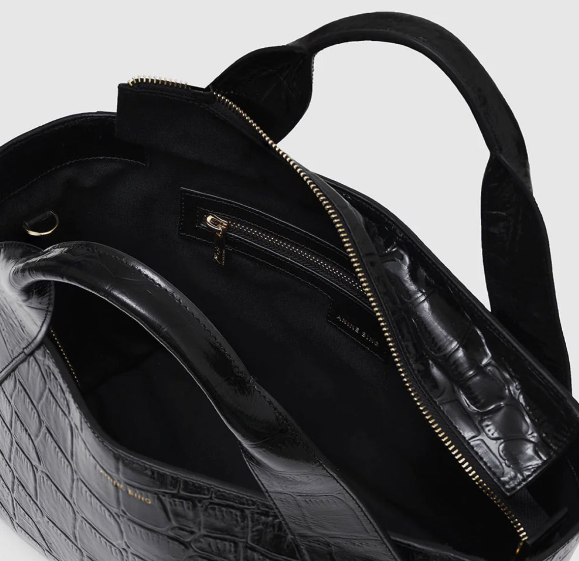 Croc Embossed Tote