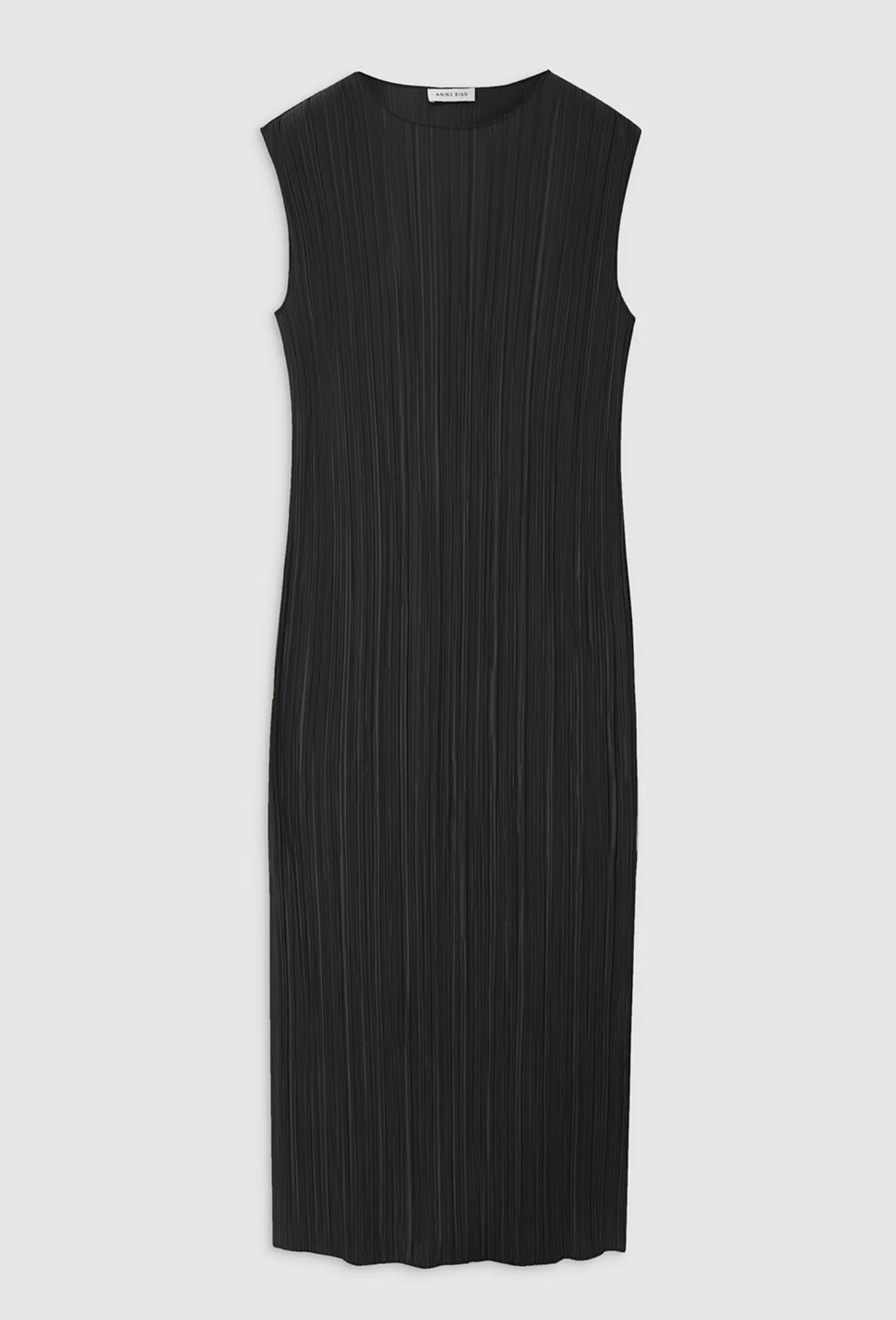 Black Crinkled Dress - S