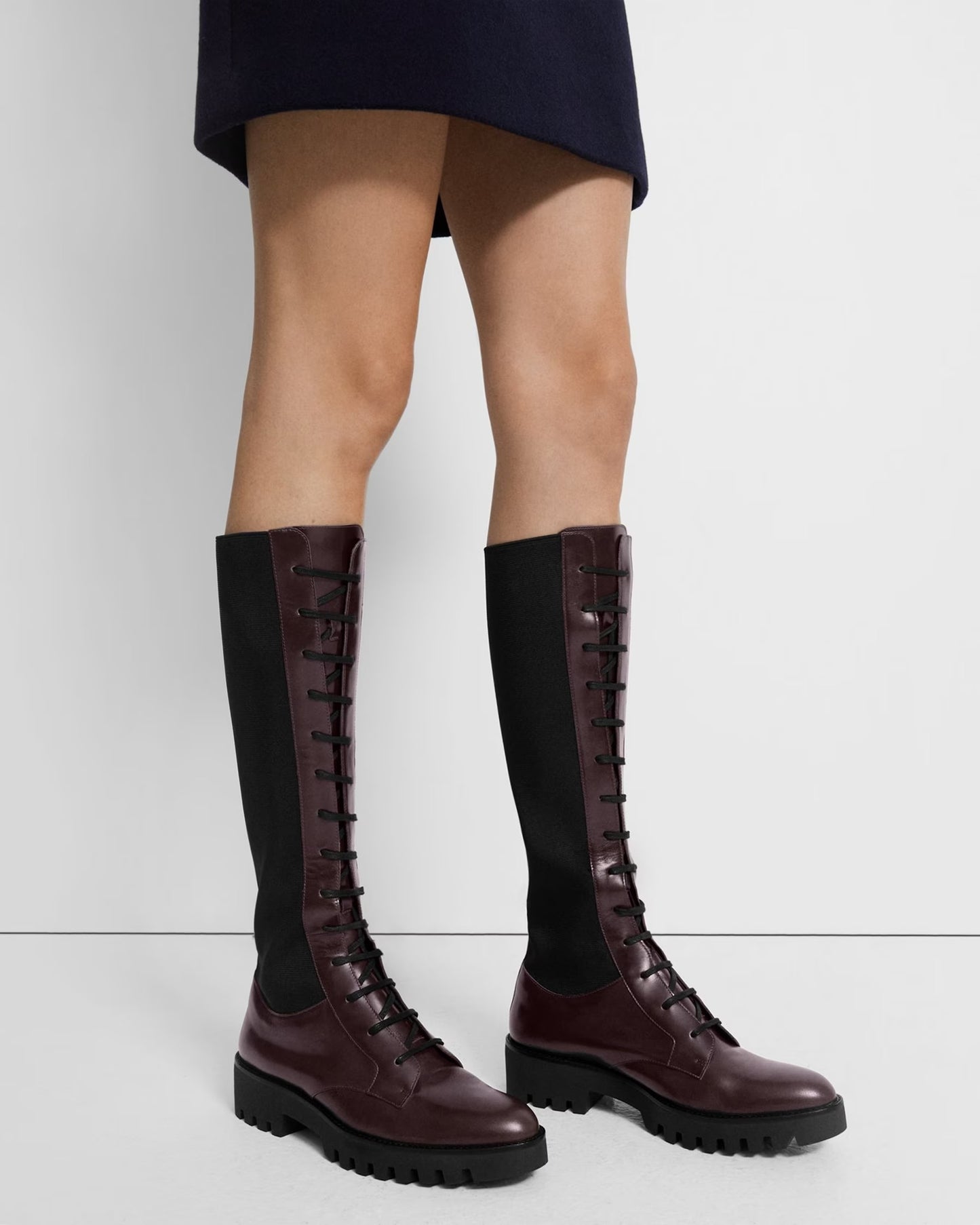 Brown Tall Boots - 10