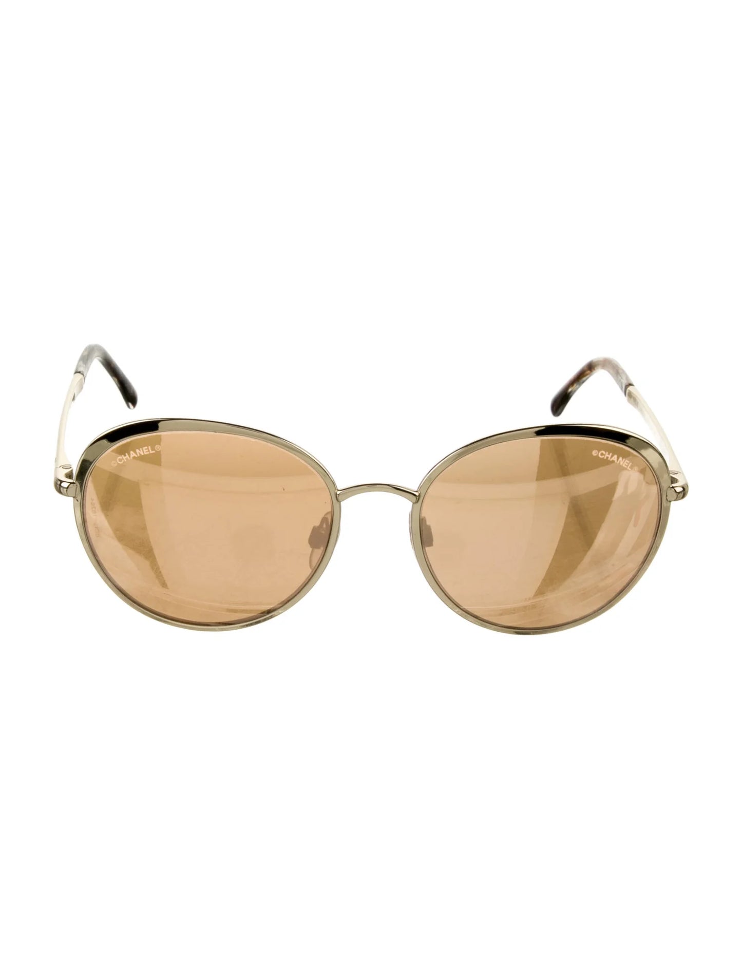Round Mirrored Sunglasses
