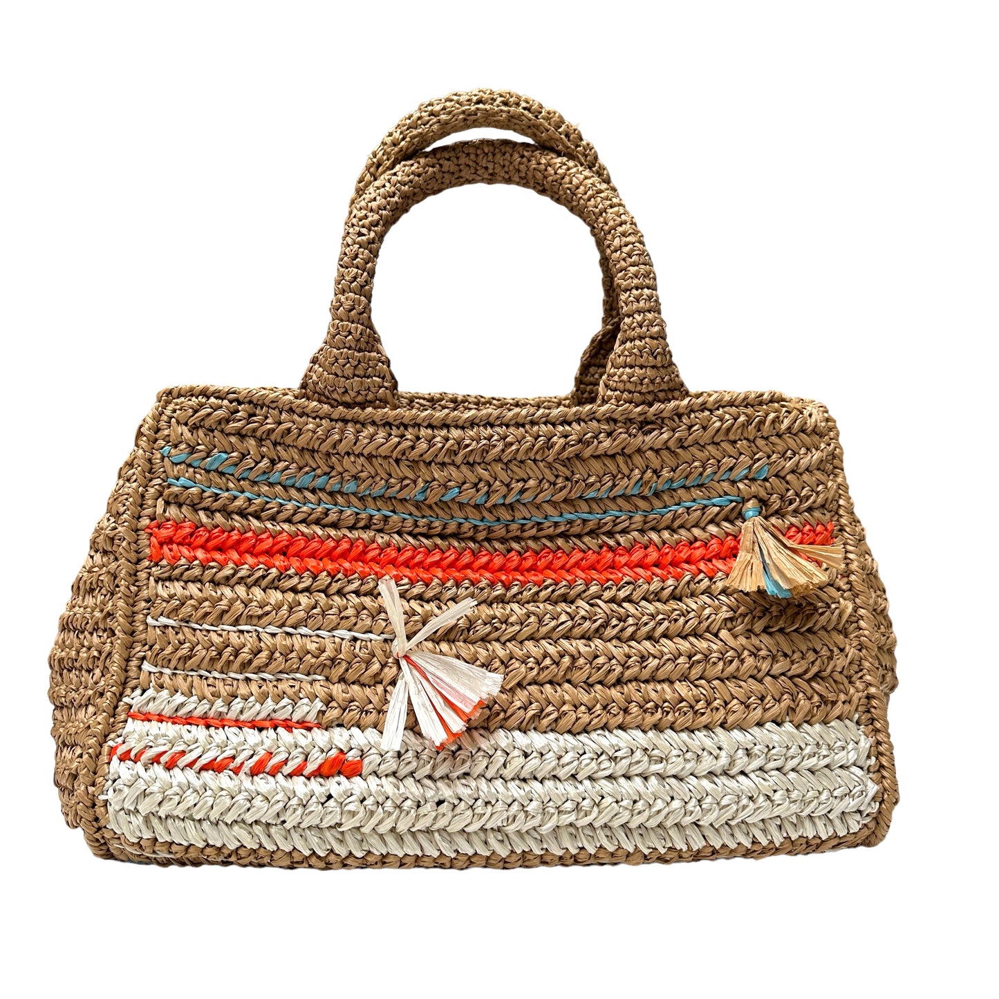 Raffia Tote w/Strap