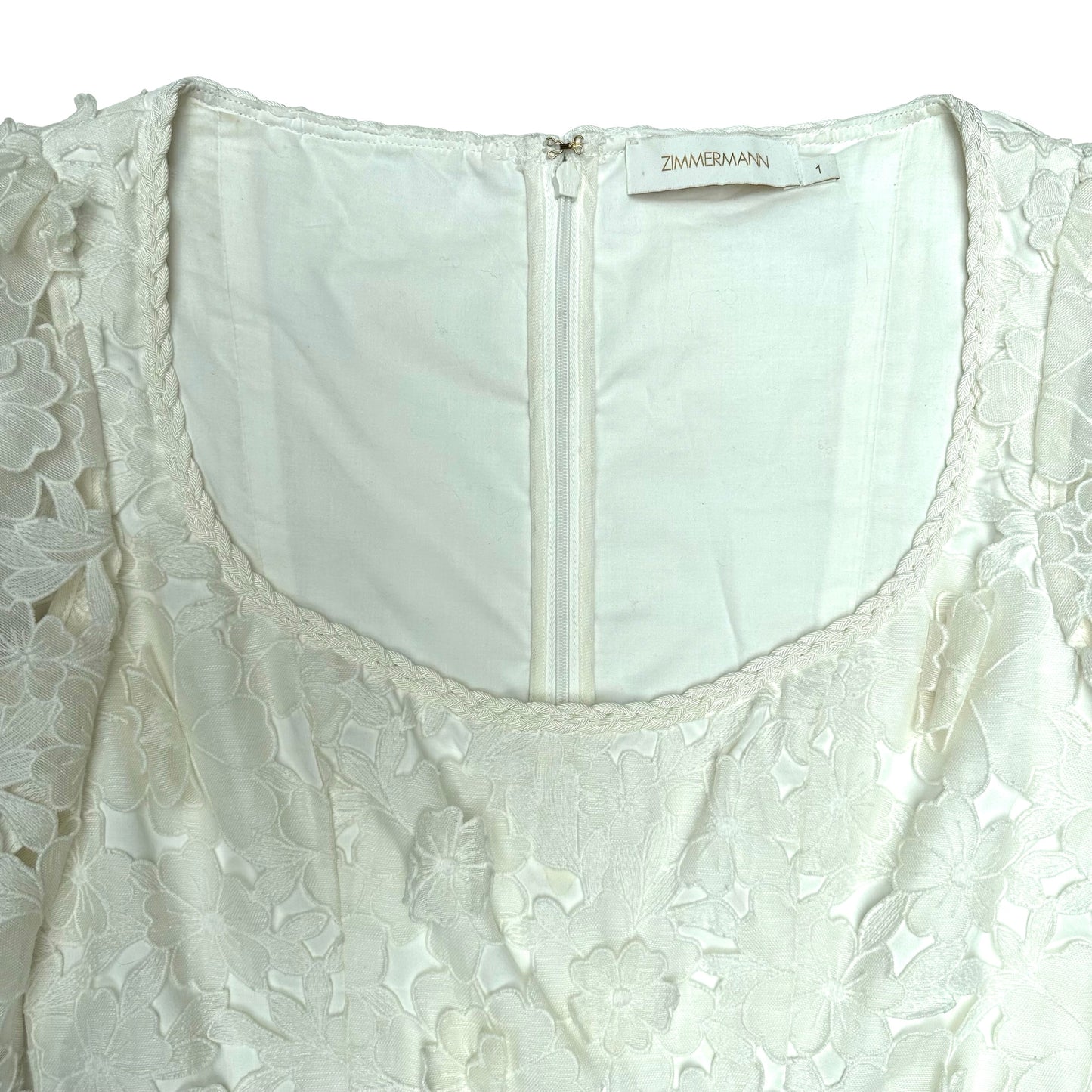 White Lace Dress - 1