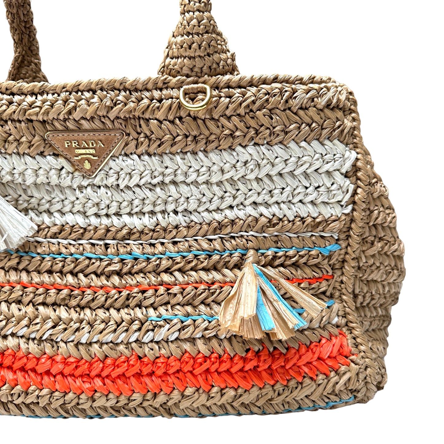 Raffia Tote w/Strap