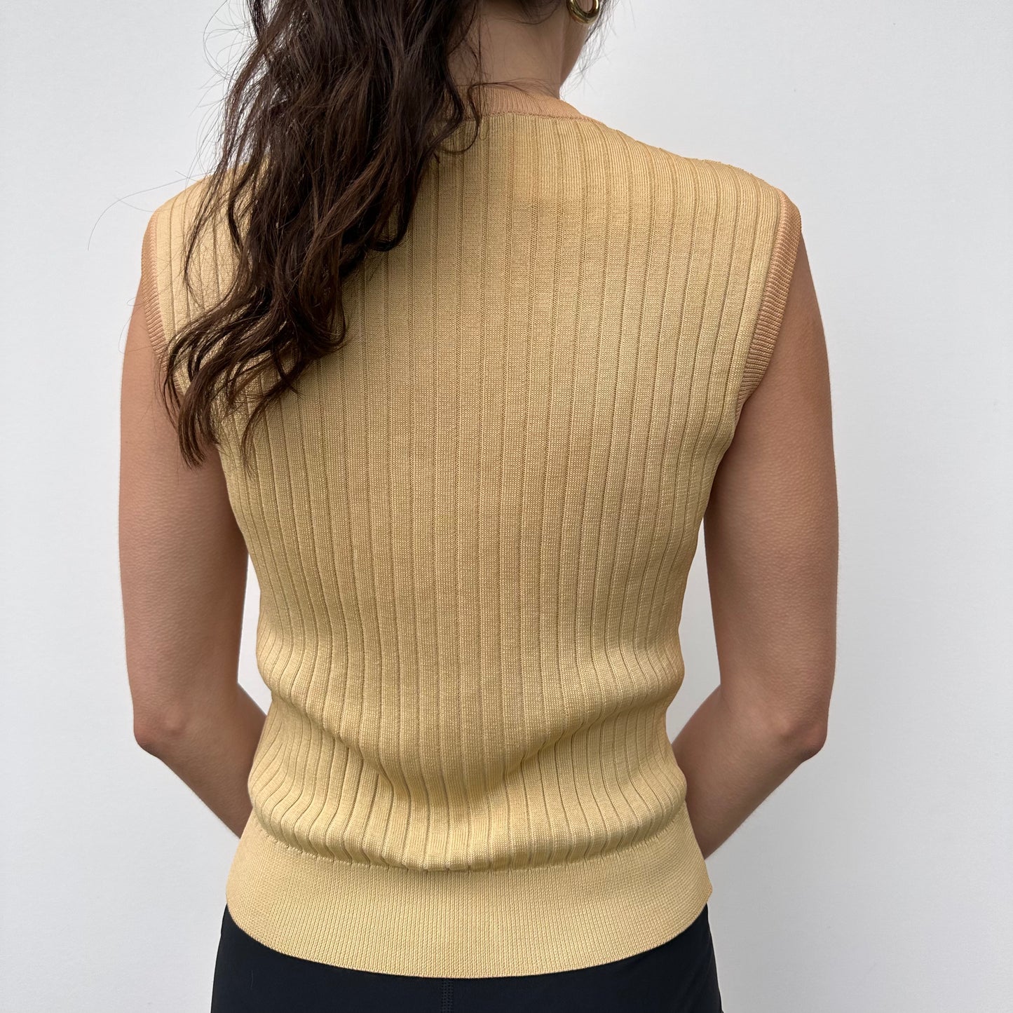 Beige Vintage Top - M