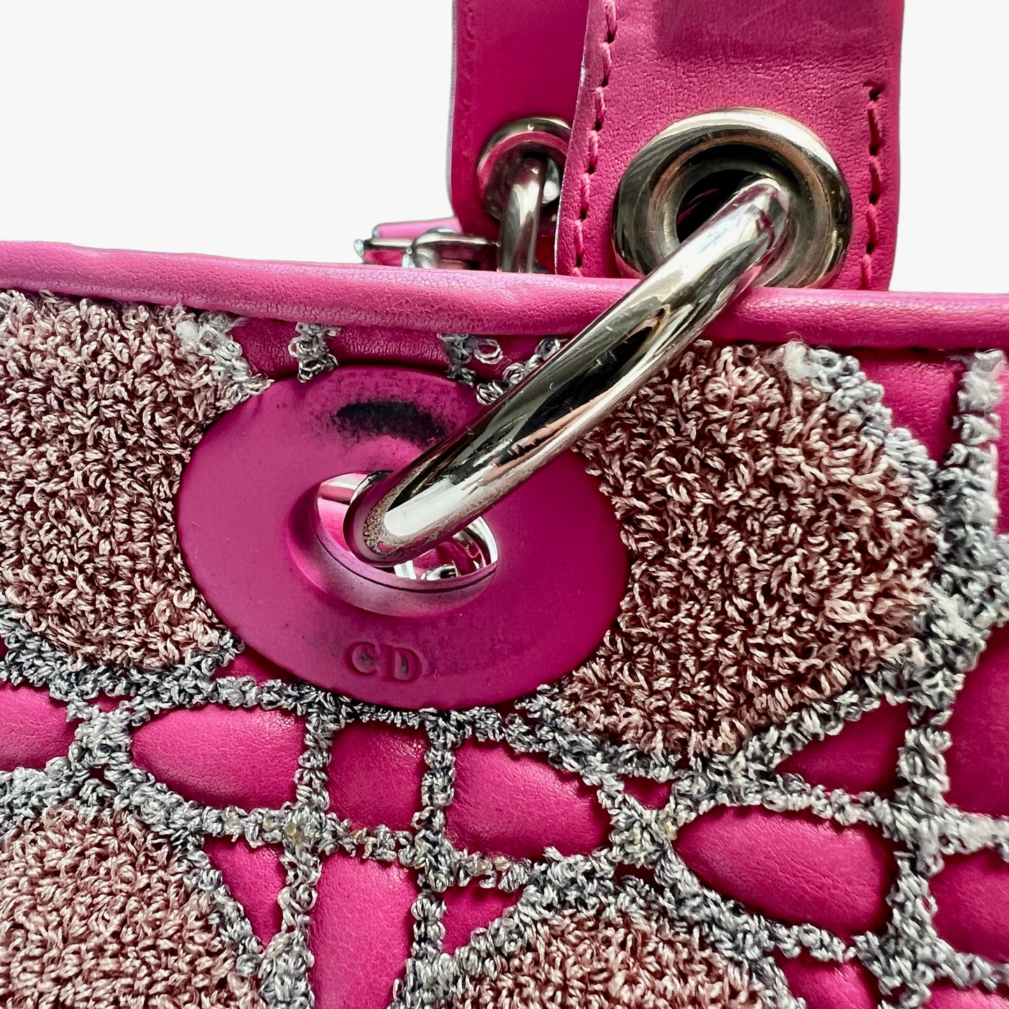 Lady Dior Pink Bag