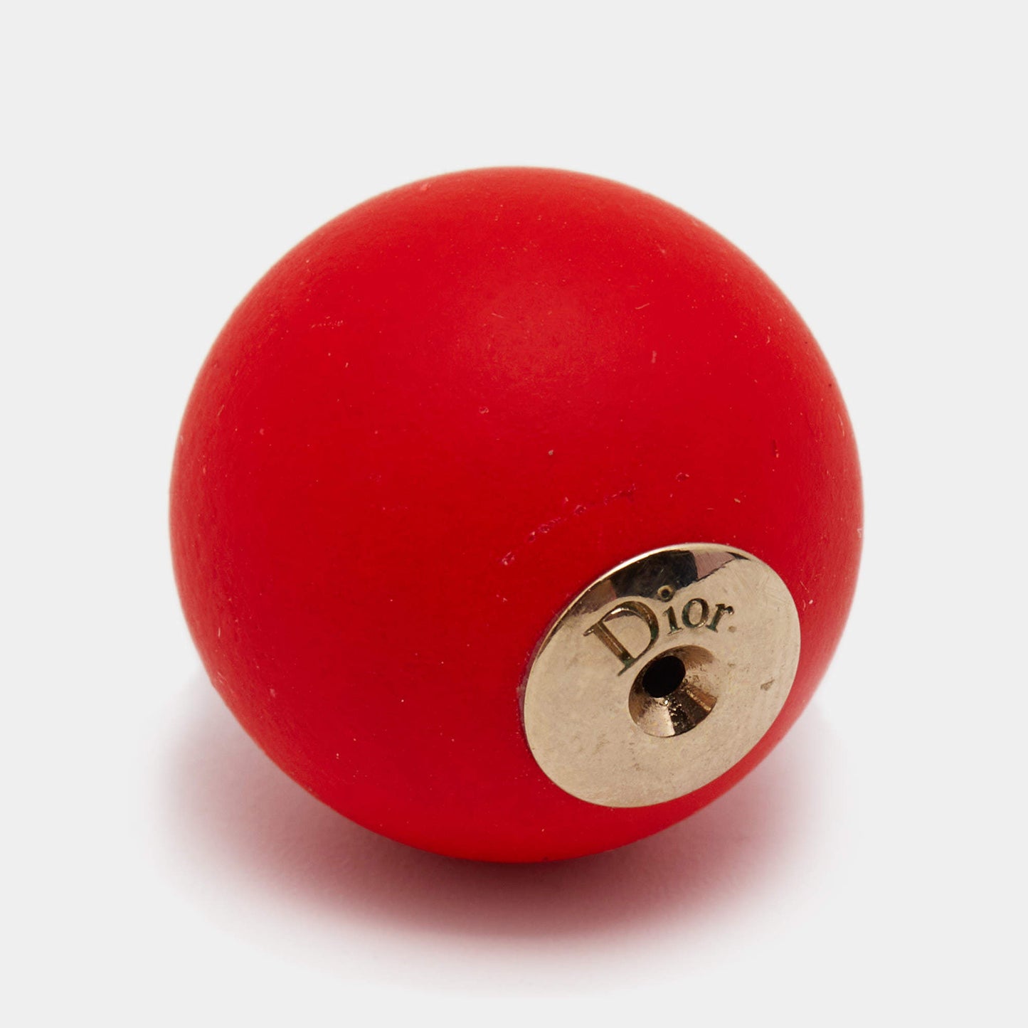Matte Red Mise En Dior Tribale Earrings