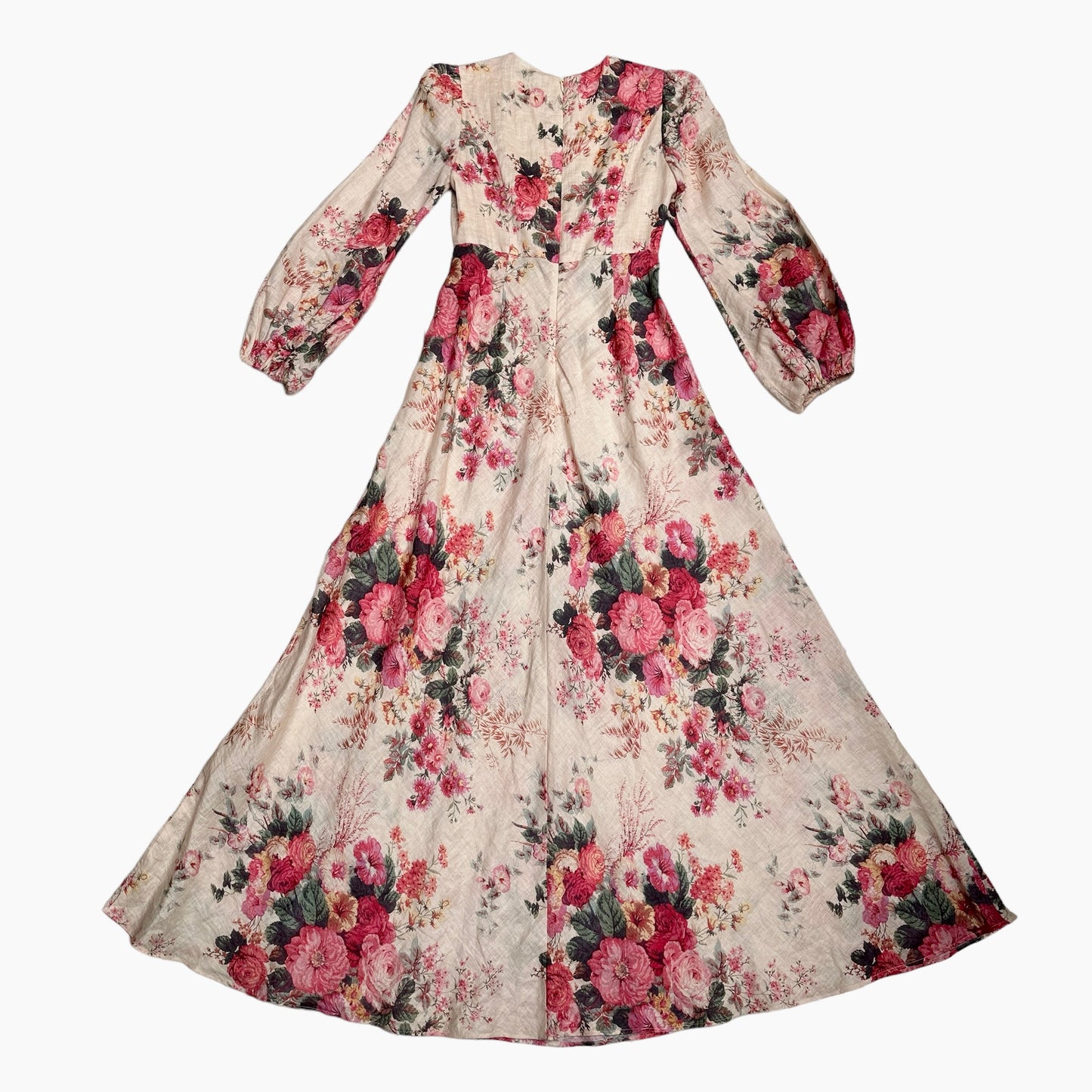 Long Floral Dress - 0