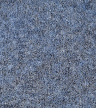 Dramatic Blue Mohair Sweater - L