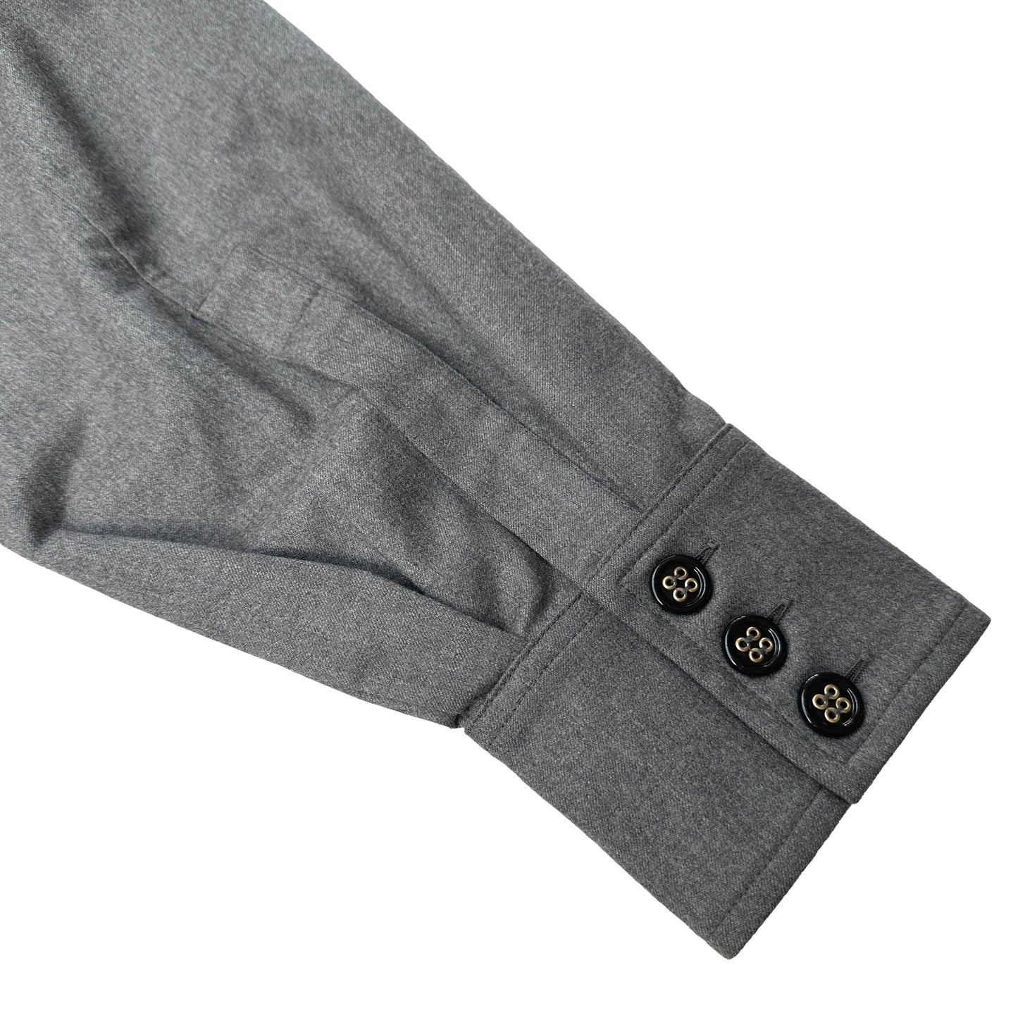 Grey Wool Vintage Tunique