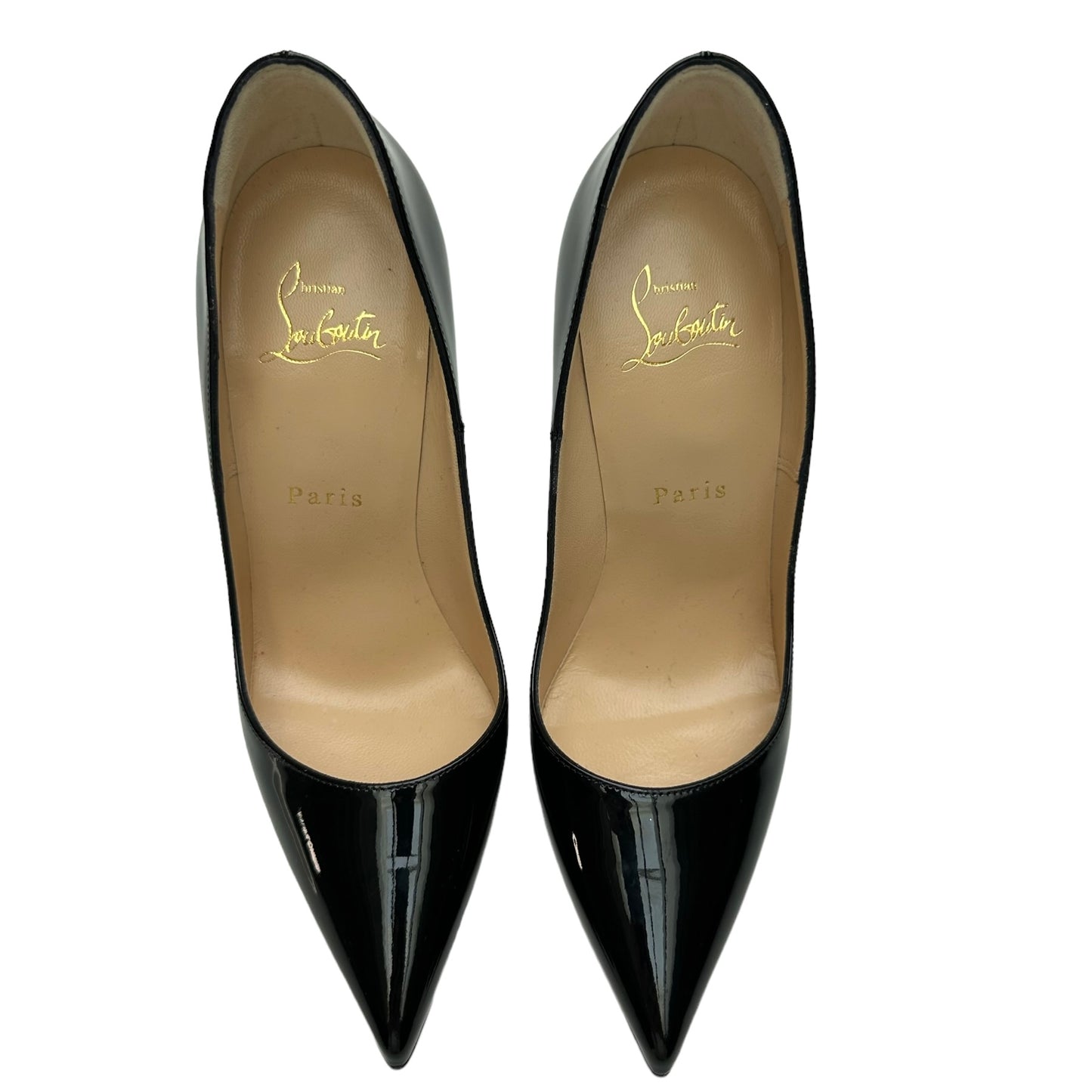 Black Patent Heels - 7