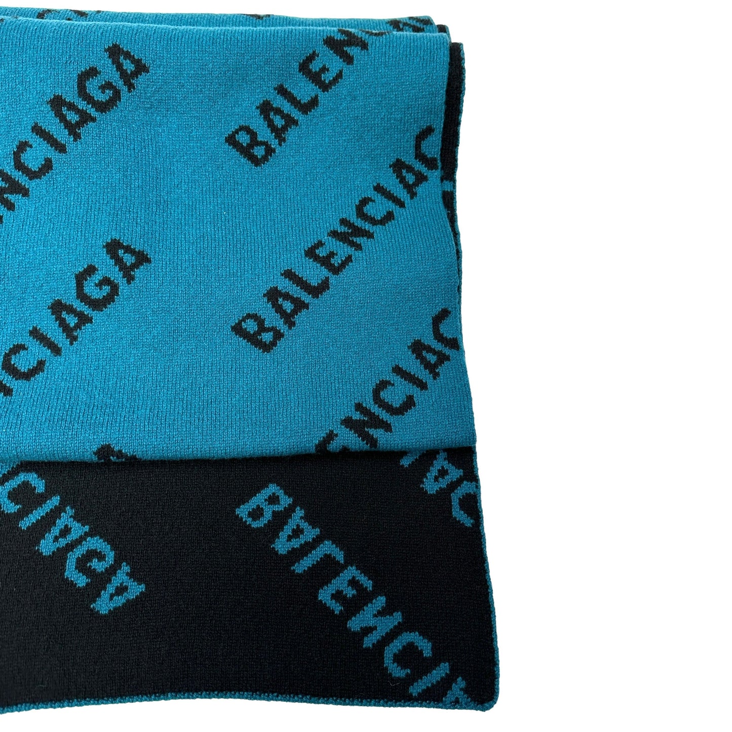Logo Wool Scarf NWT