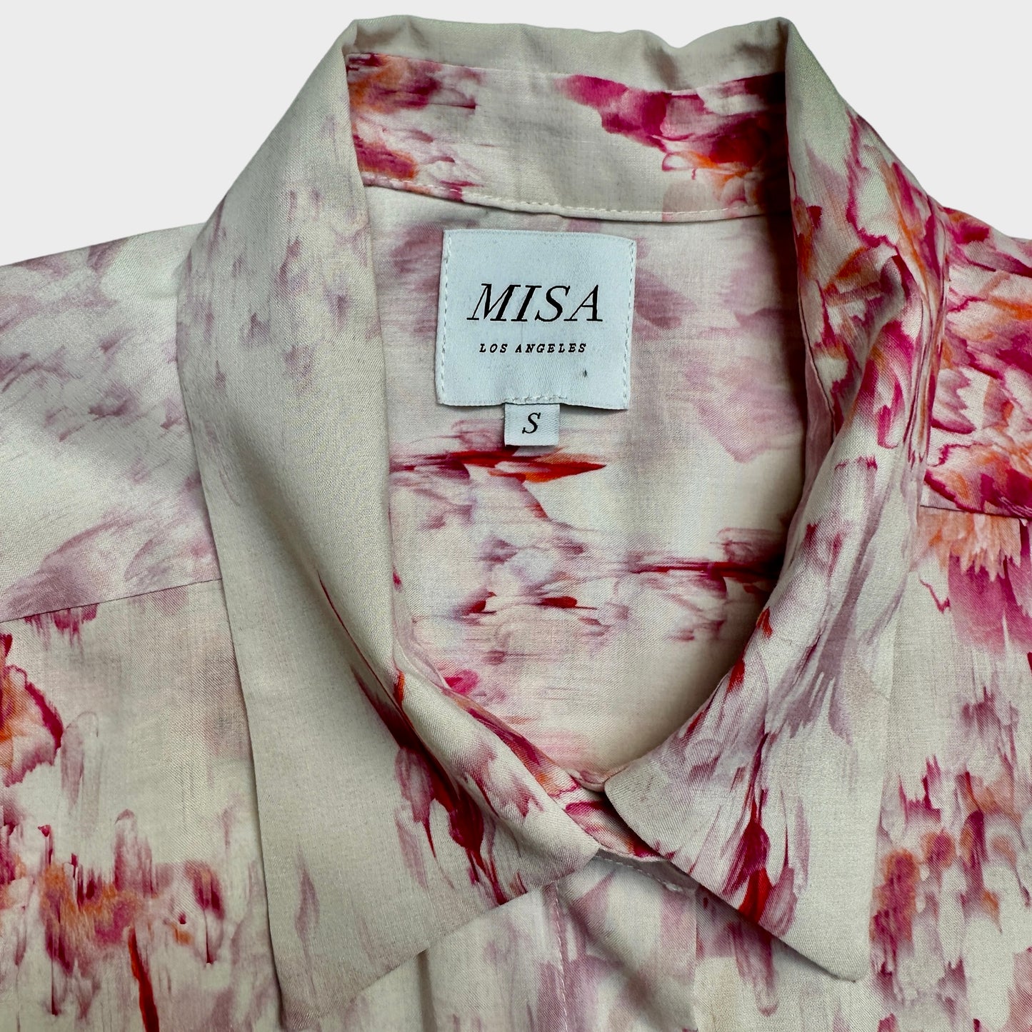 Flower Print Shirt - S