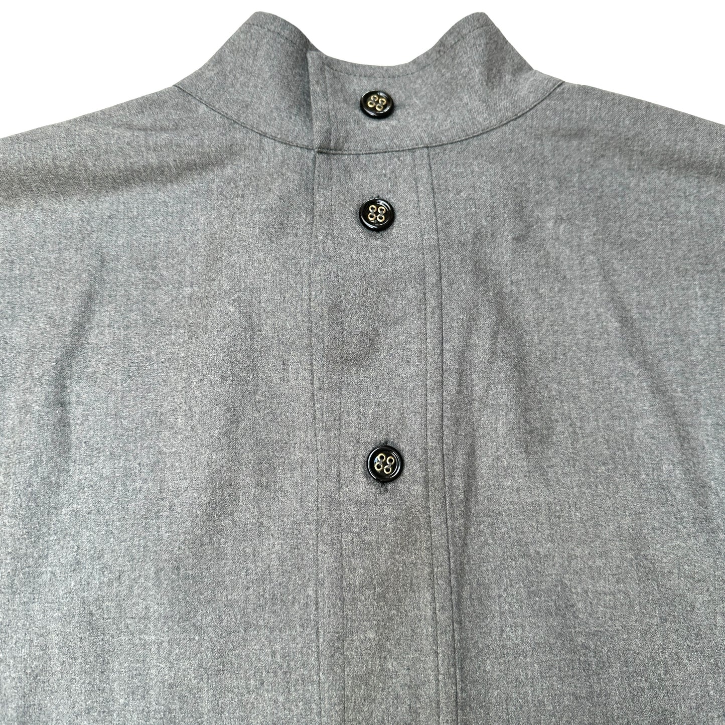 Grey Wool Vintage Tunique