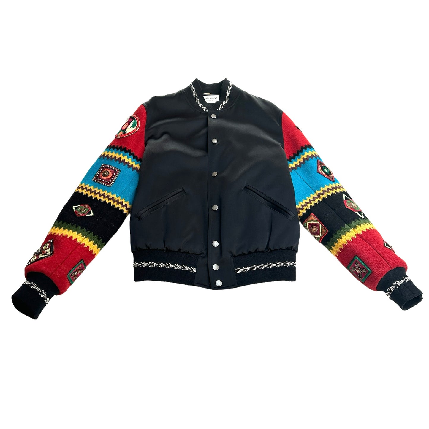 Black Bohemian Bomber Jacket - S/M