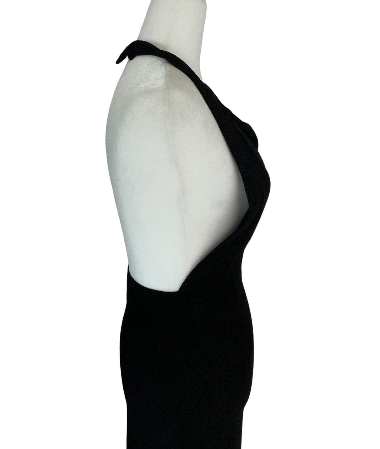 Long Blackless Dress - 4