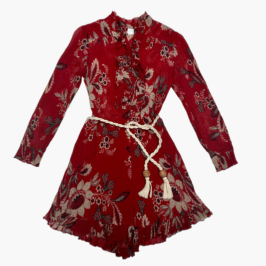 Floral Romper - 1