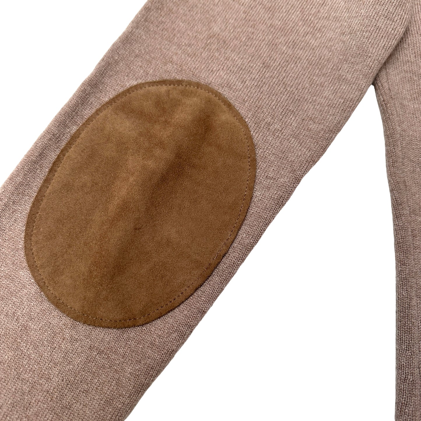 Beige Cashmere Sweater - L