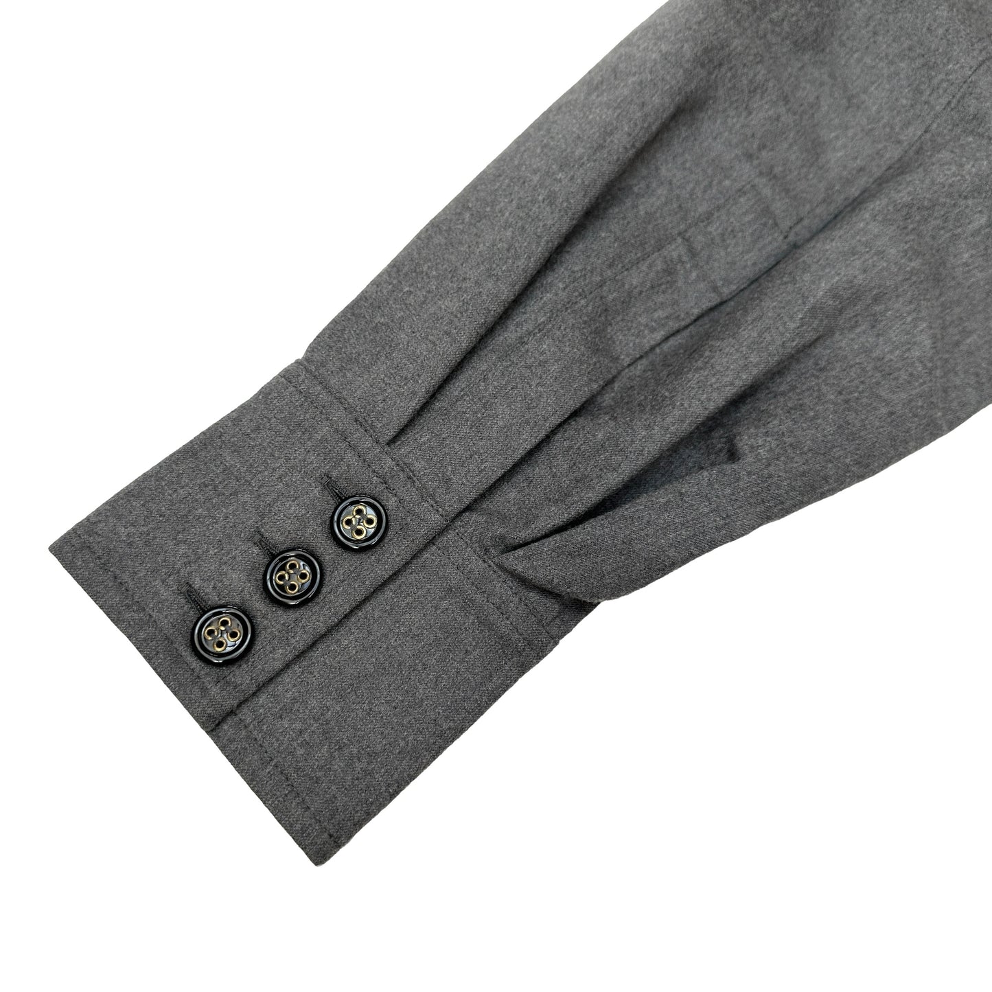 Grey Wool Vintage Tunique