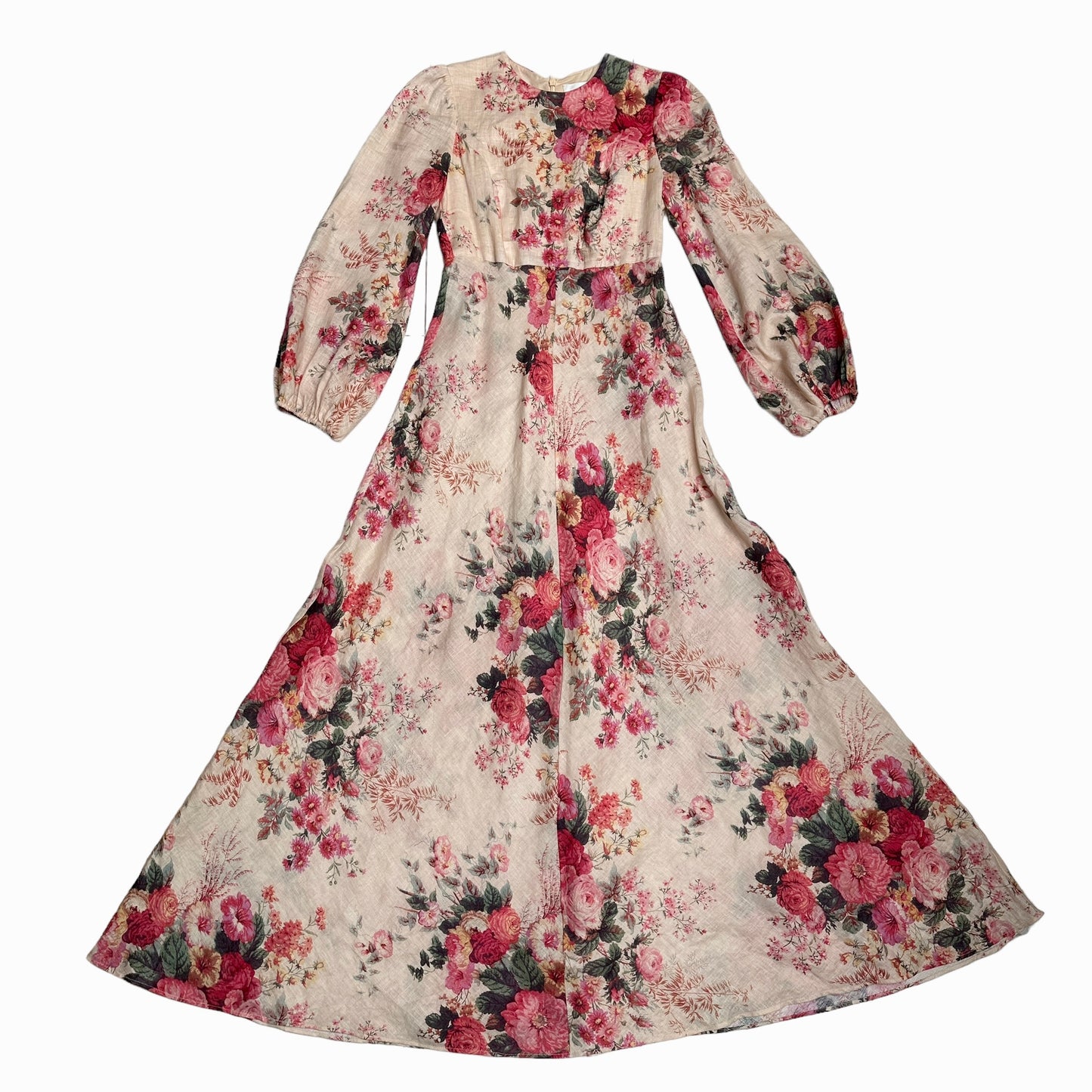 Long Floral Dress - 0