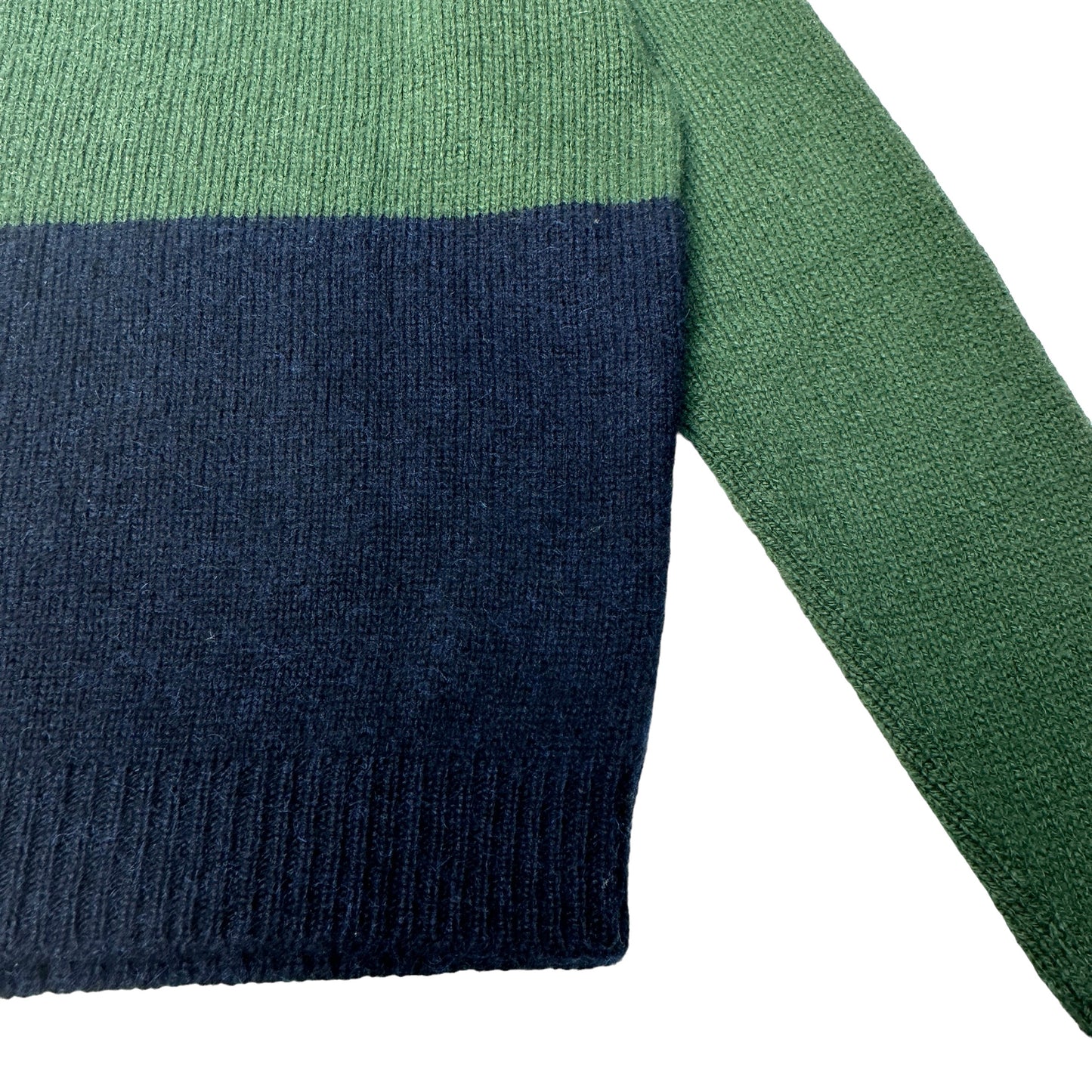 Colorblock Cashmere Sweater - M