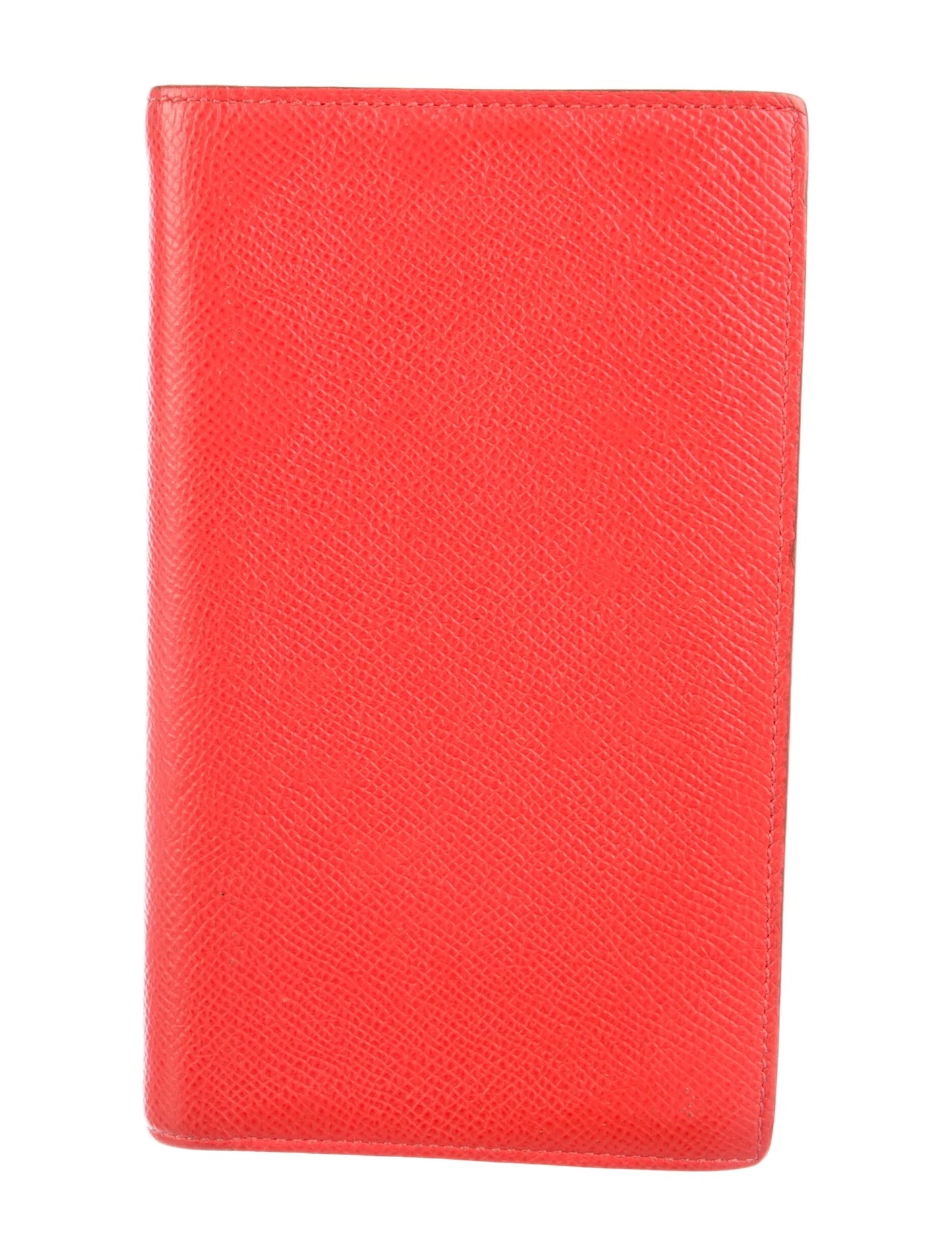 Red Epsom Leather Agenda Cover
