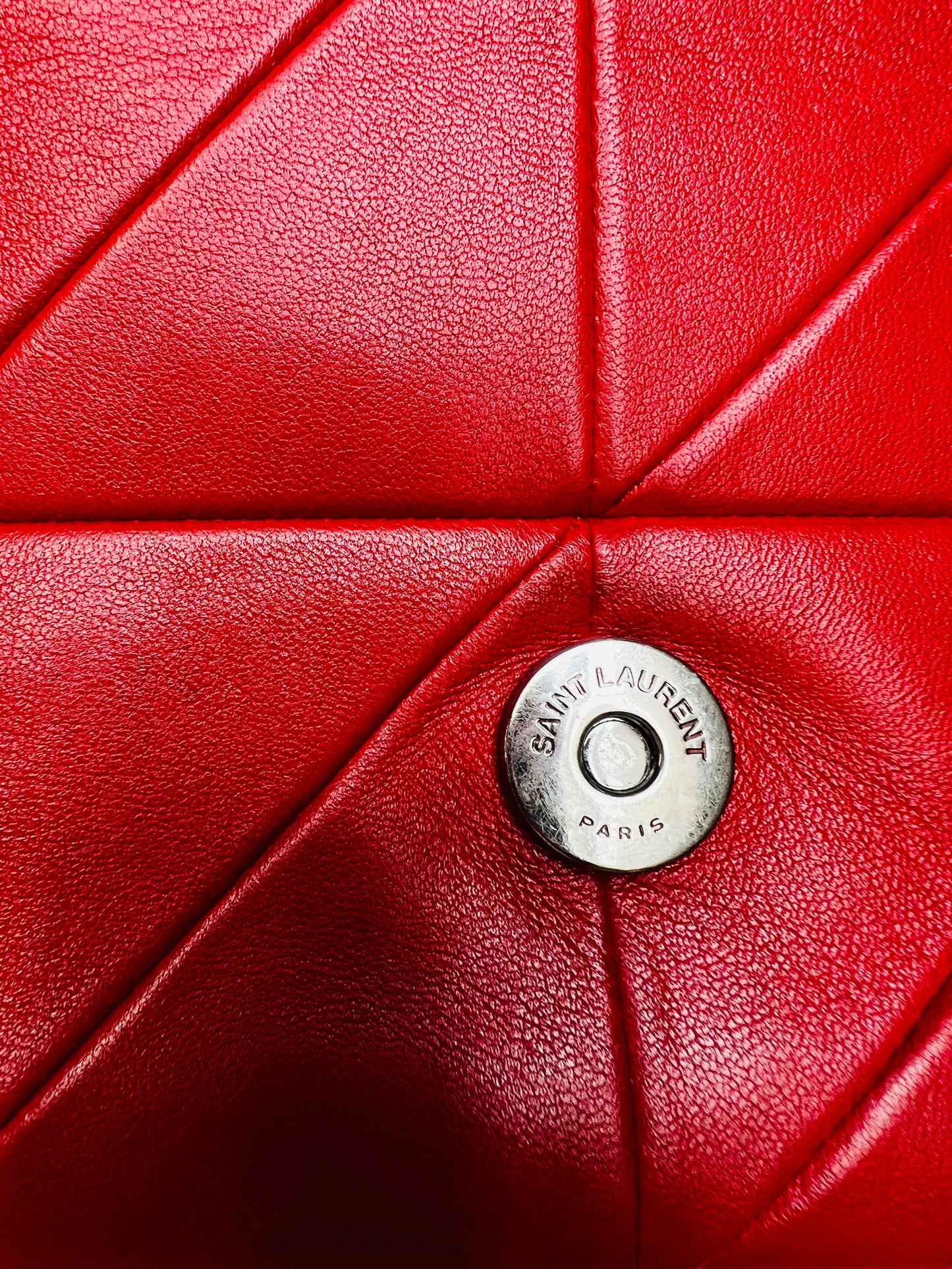 Red Jamie Leather Bag