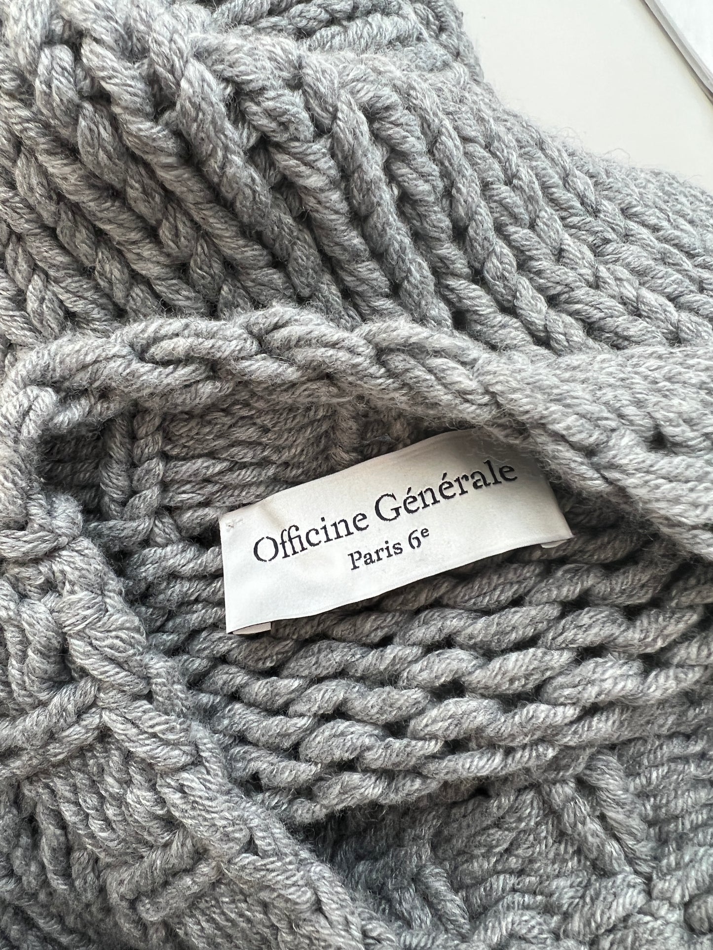 Woman Grey Sweater - S