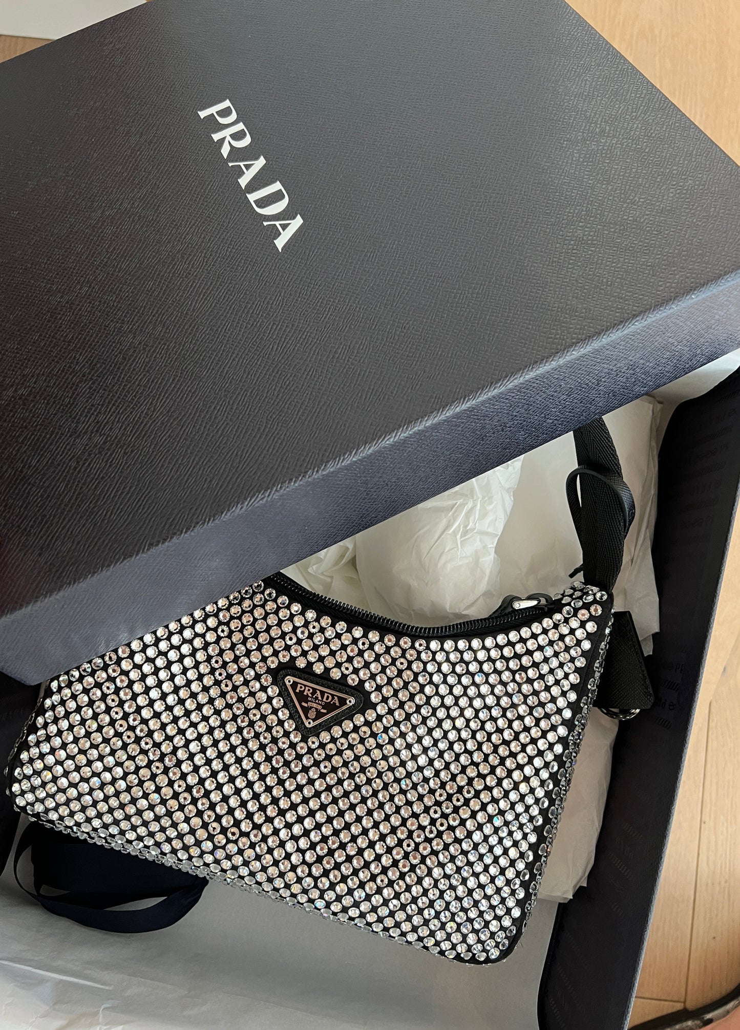 Black Crystals Reedition Bag