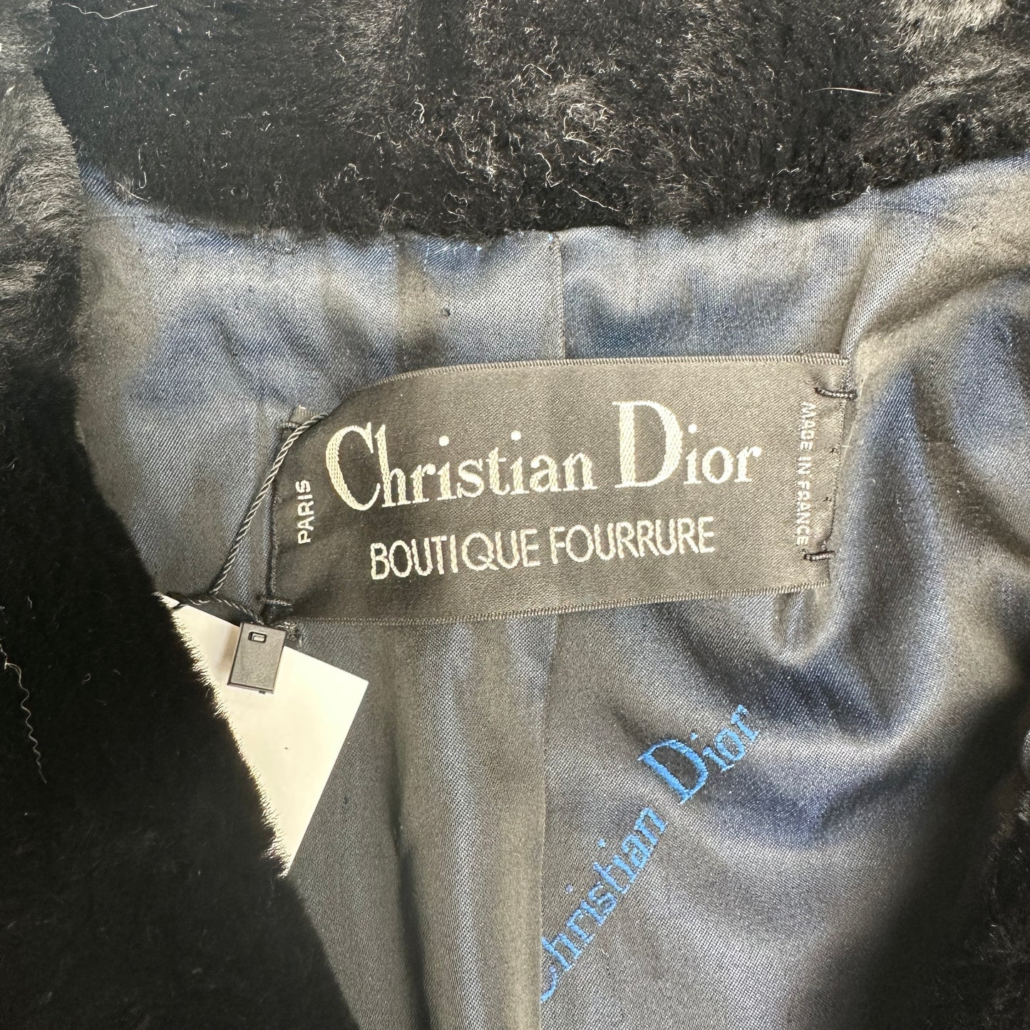 Vintage Faux Fur Coat - S/M
