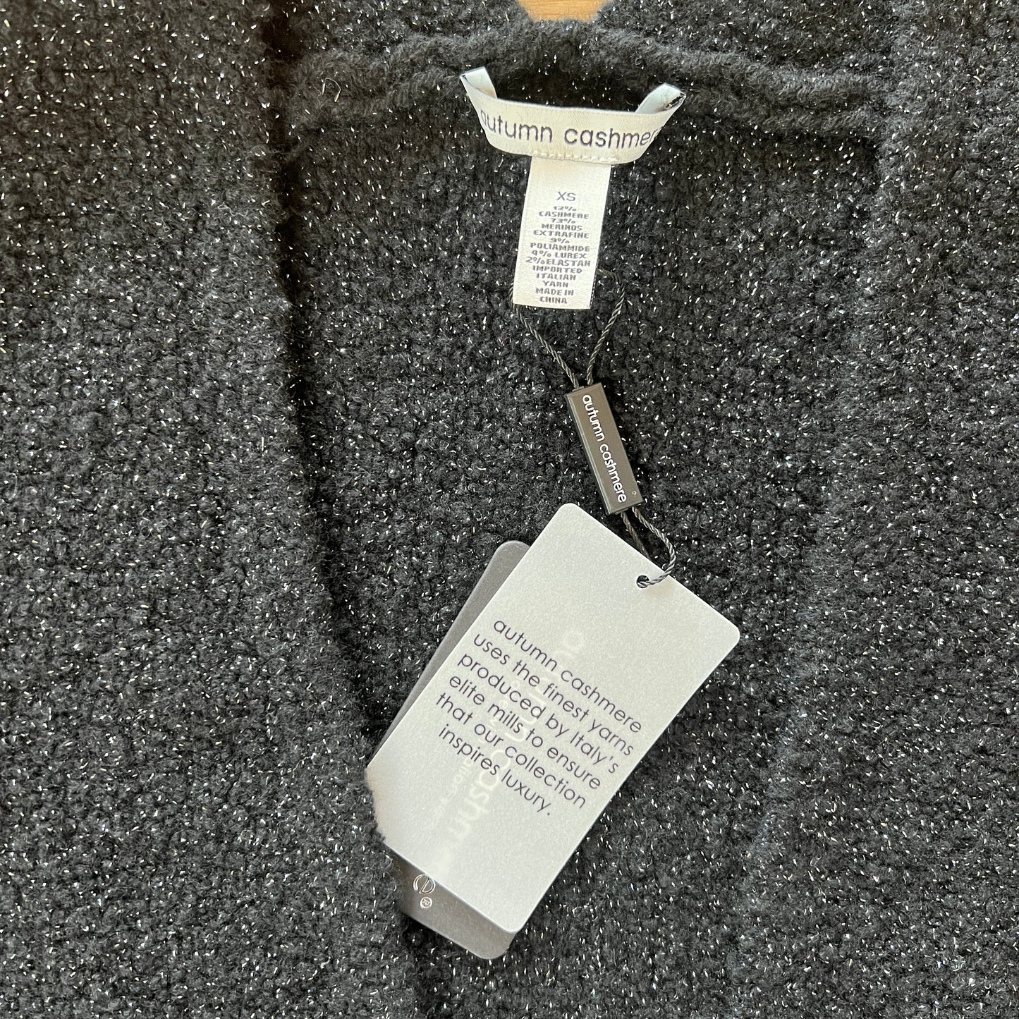 Black Long Cardigans - XS
