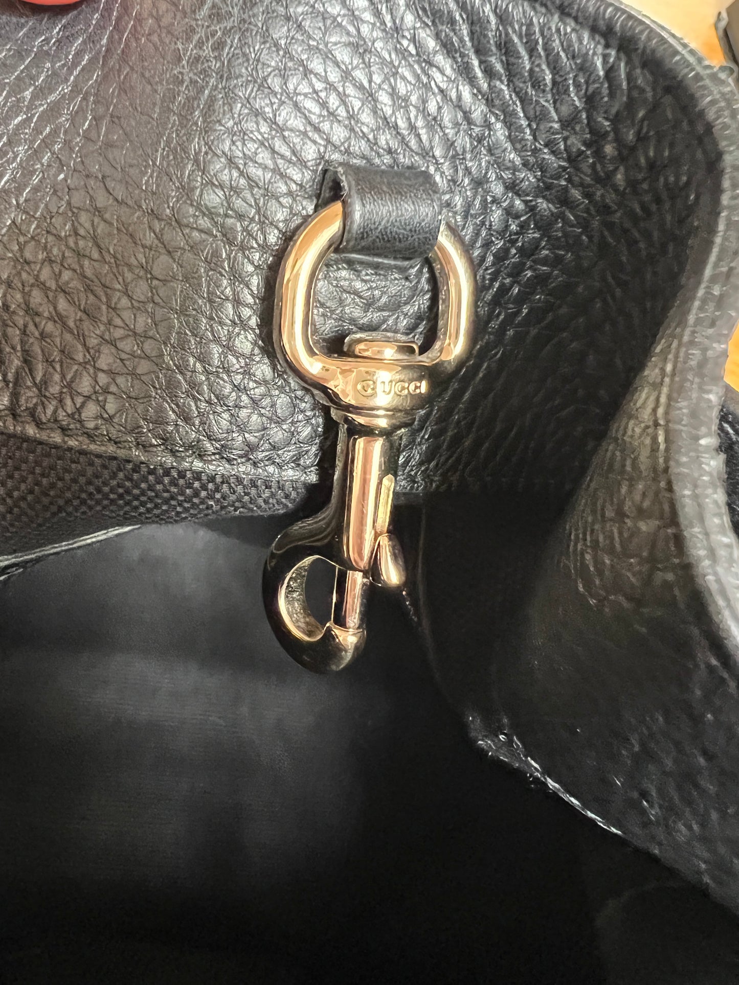 Black Leather Tote