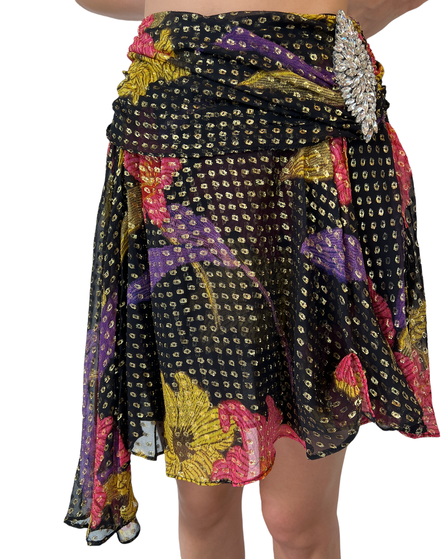 Metallic Skirt - S