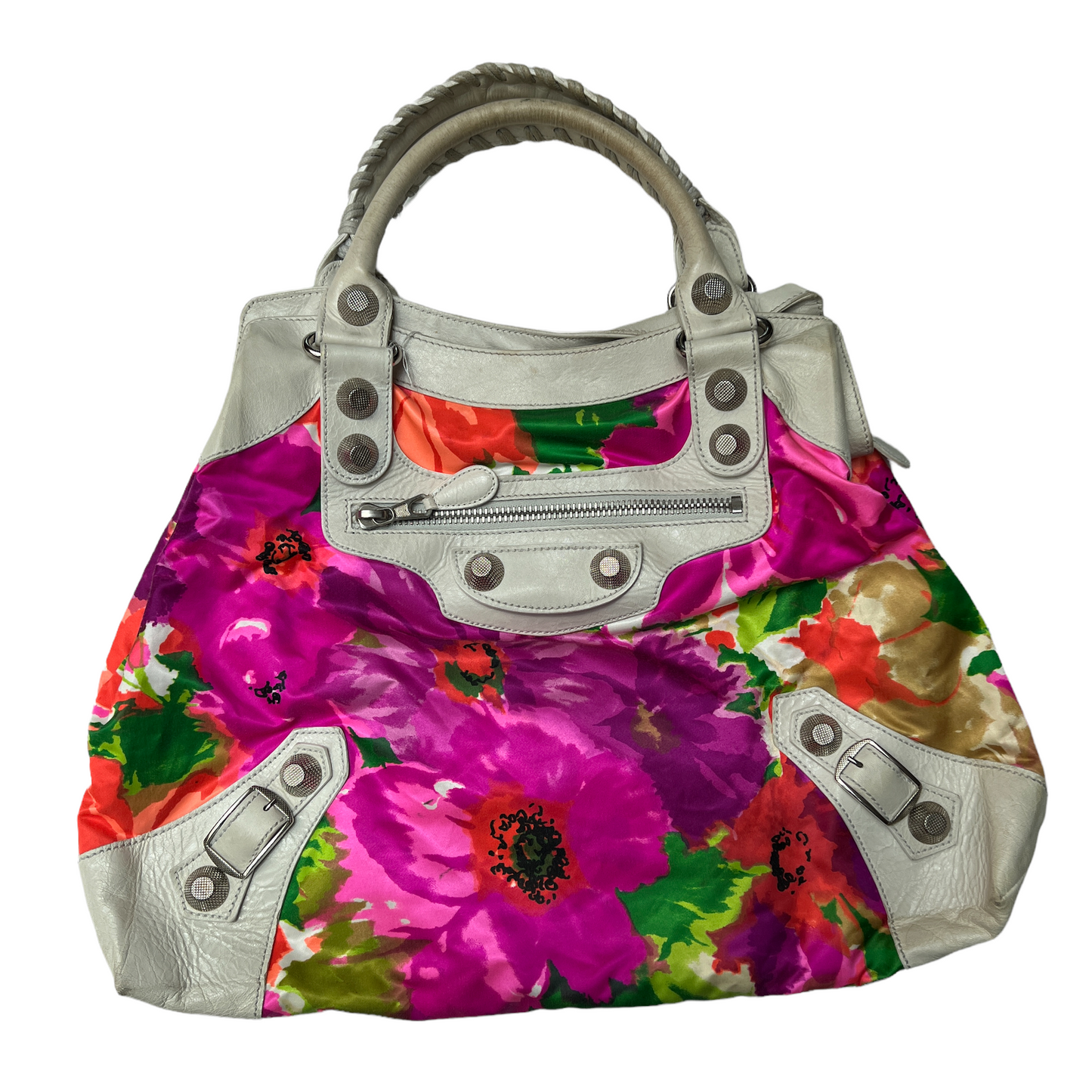 Giant Stud Handle Bag