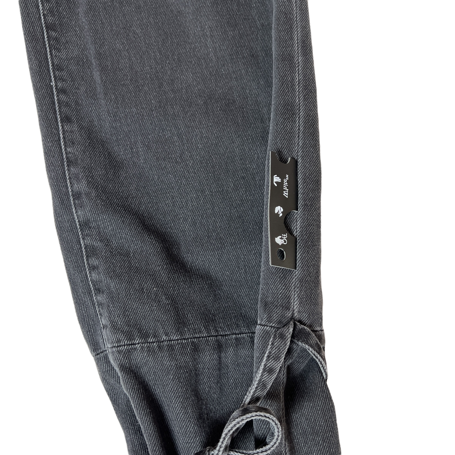 Off-White Grey Jeans - 25