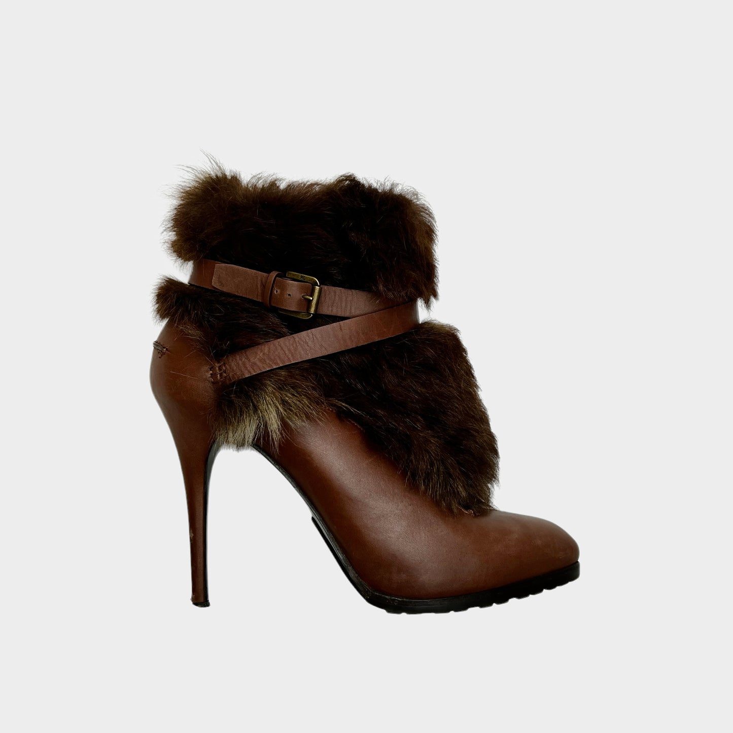 Brown Leather Boots - 10