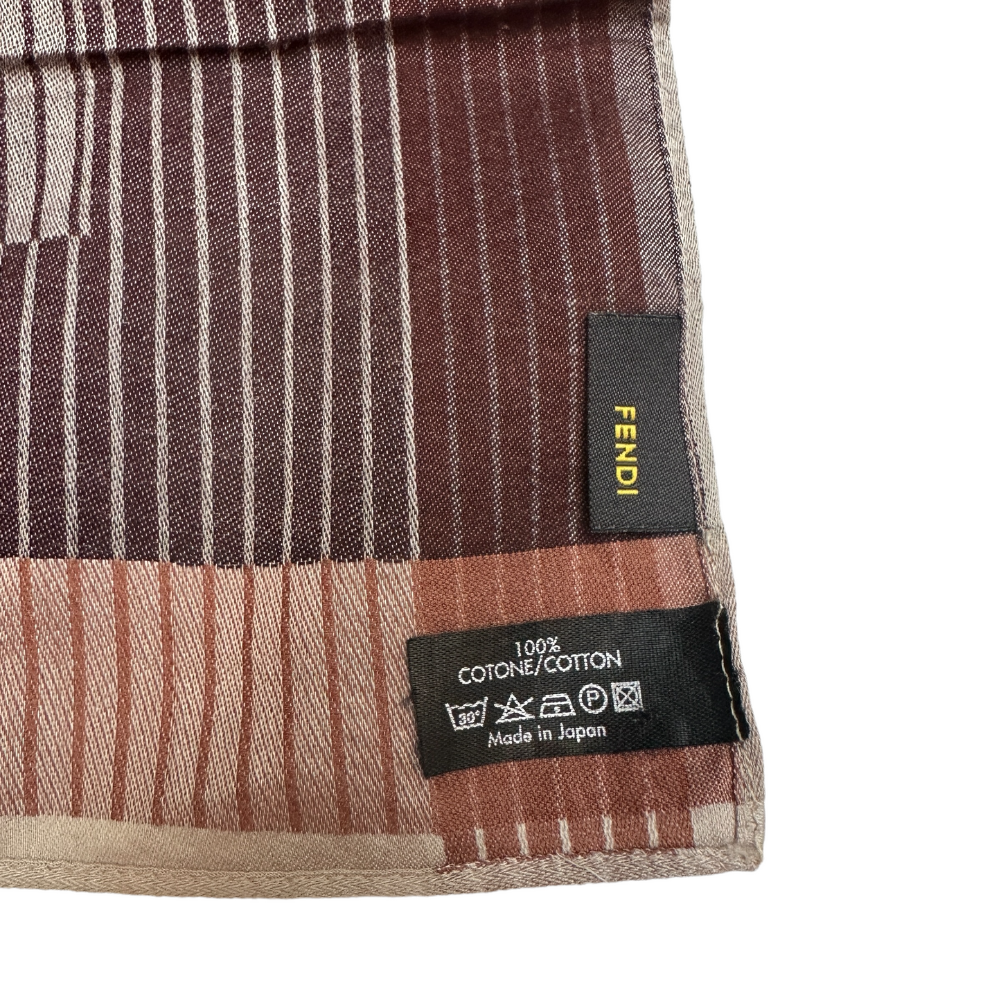 Brown Cotton Scarf
