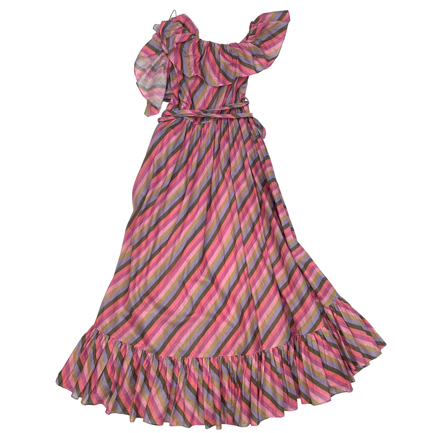 Long One Shoulder Dress - 1