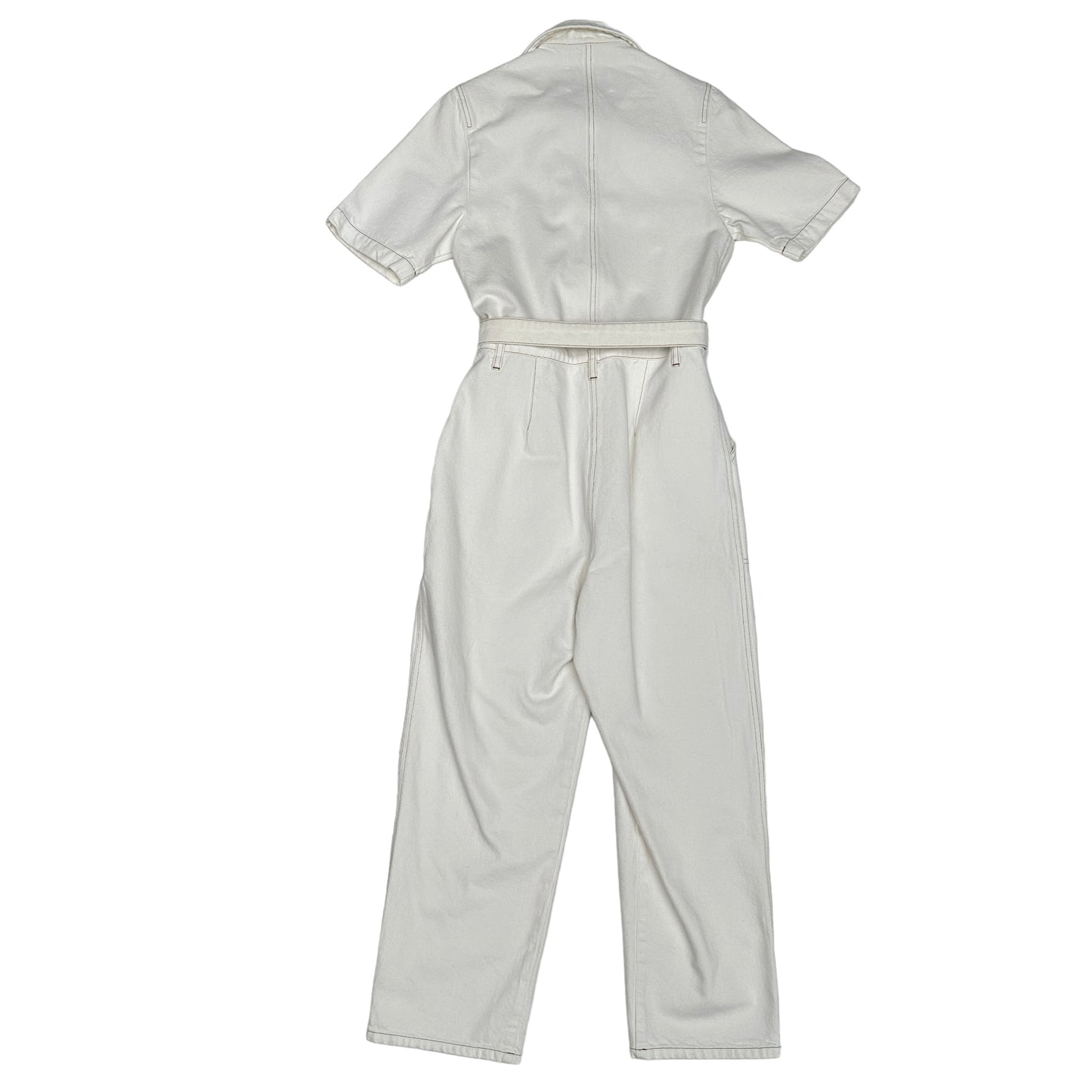 Cream Overalls - S