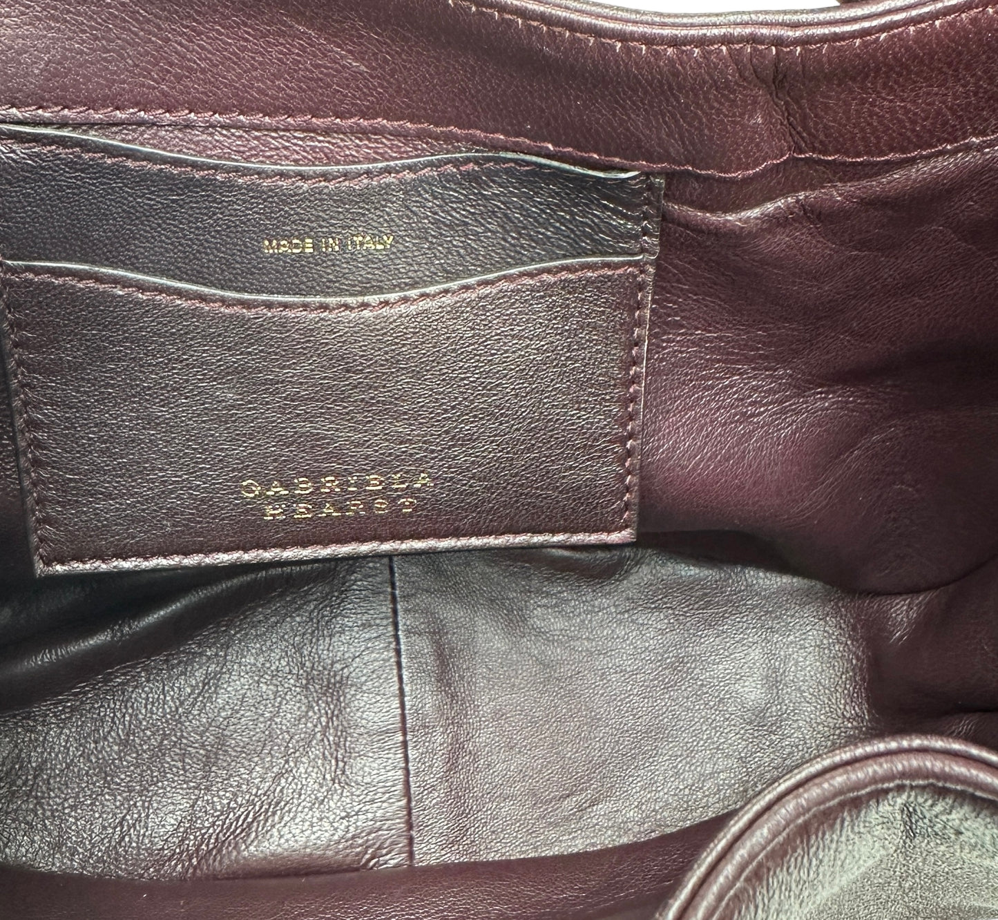 Purple Leather Bag