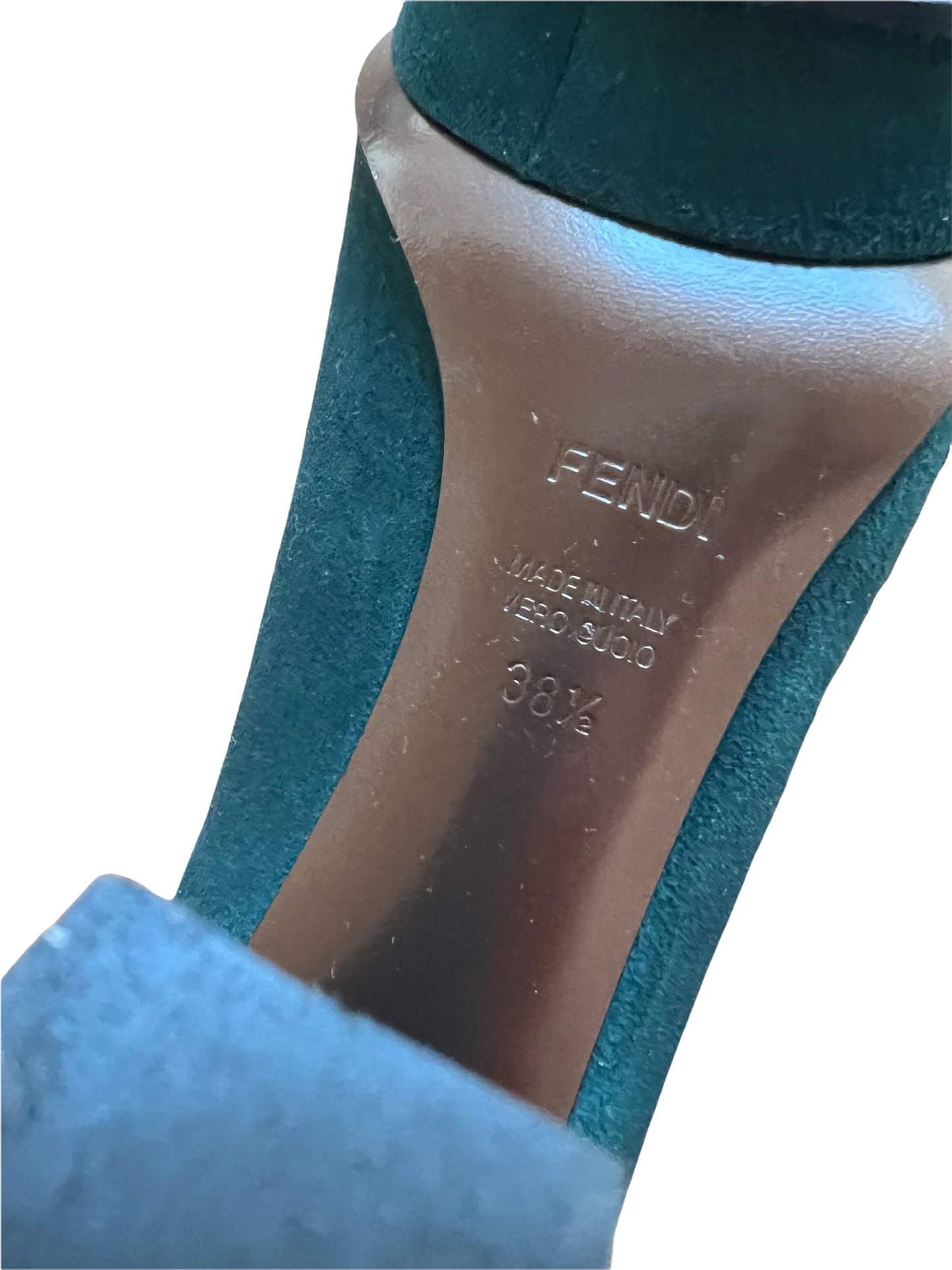 Blue Suede Pumps - 8.5