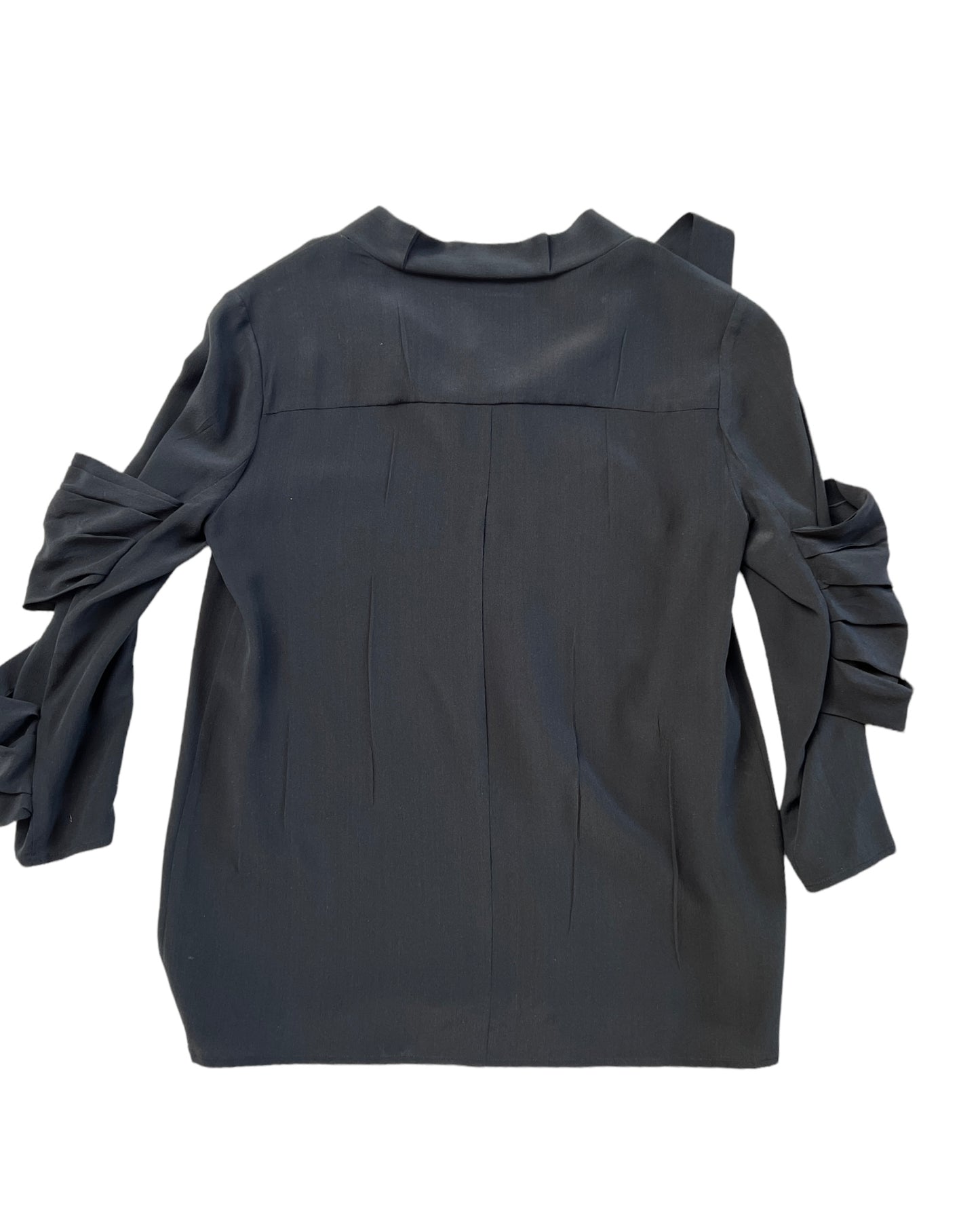 Crewneck Black Blouse - S