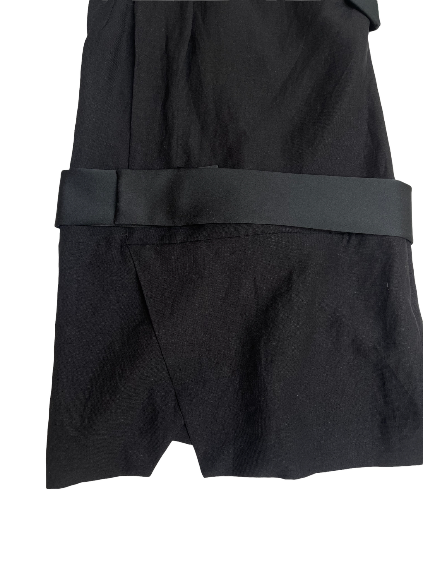 Black One Shoulder Dress - XS