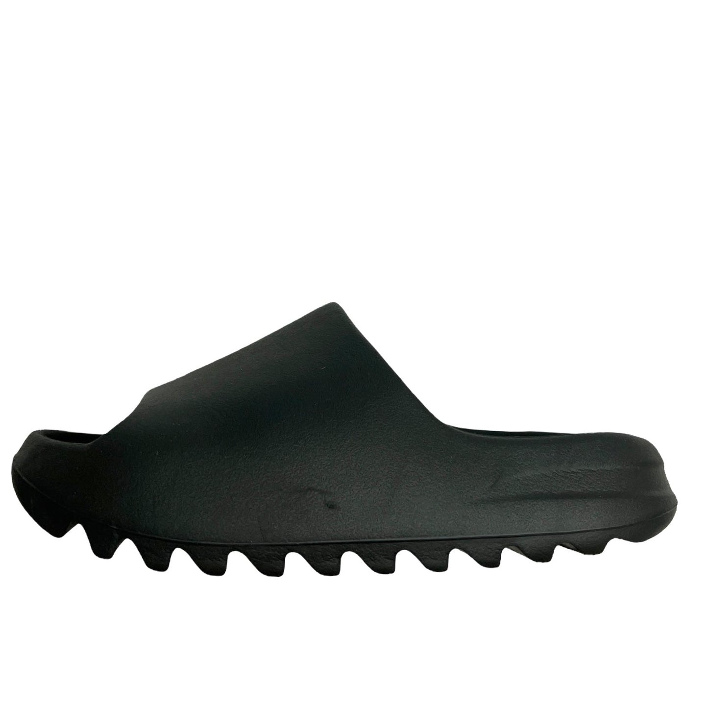 Black Rubber Slides - 8