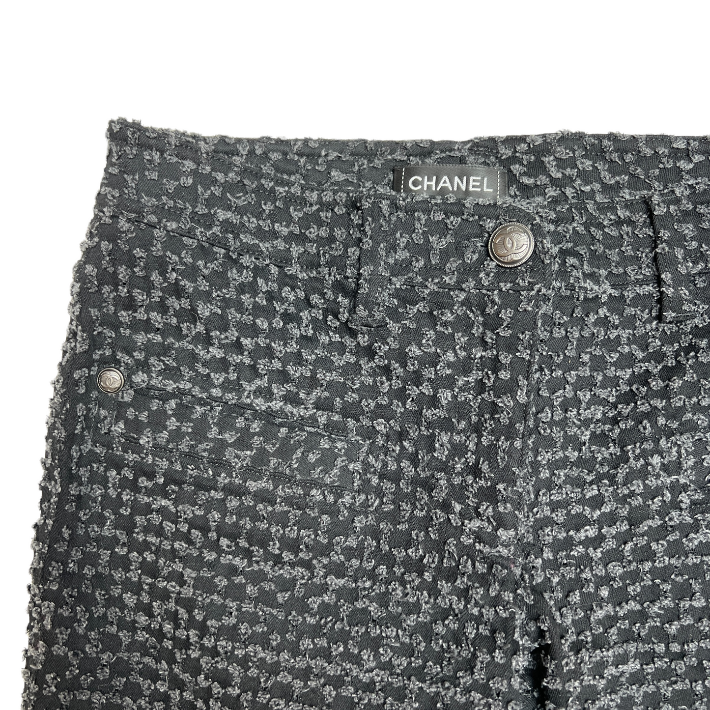 Black & Grey Jeans - S