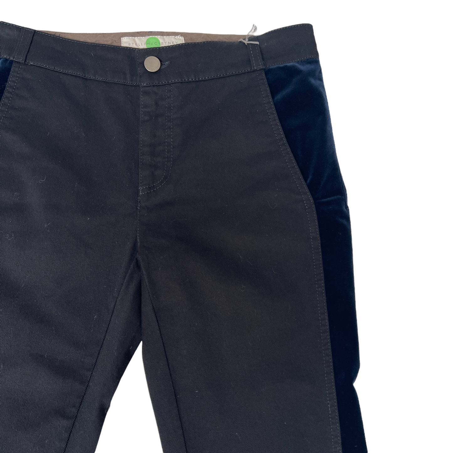Black Pants with Blue Velvet - 27