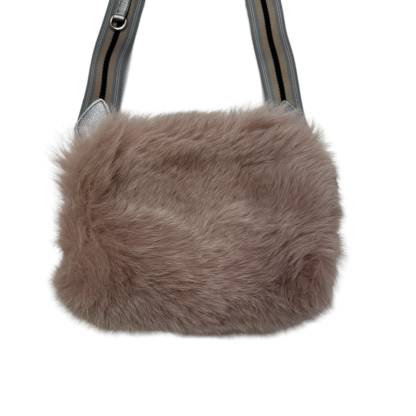Fox Fur Crossbody Bag