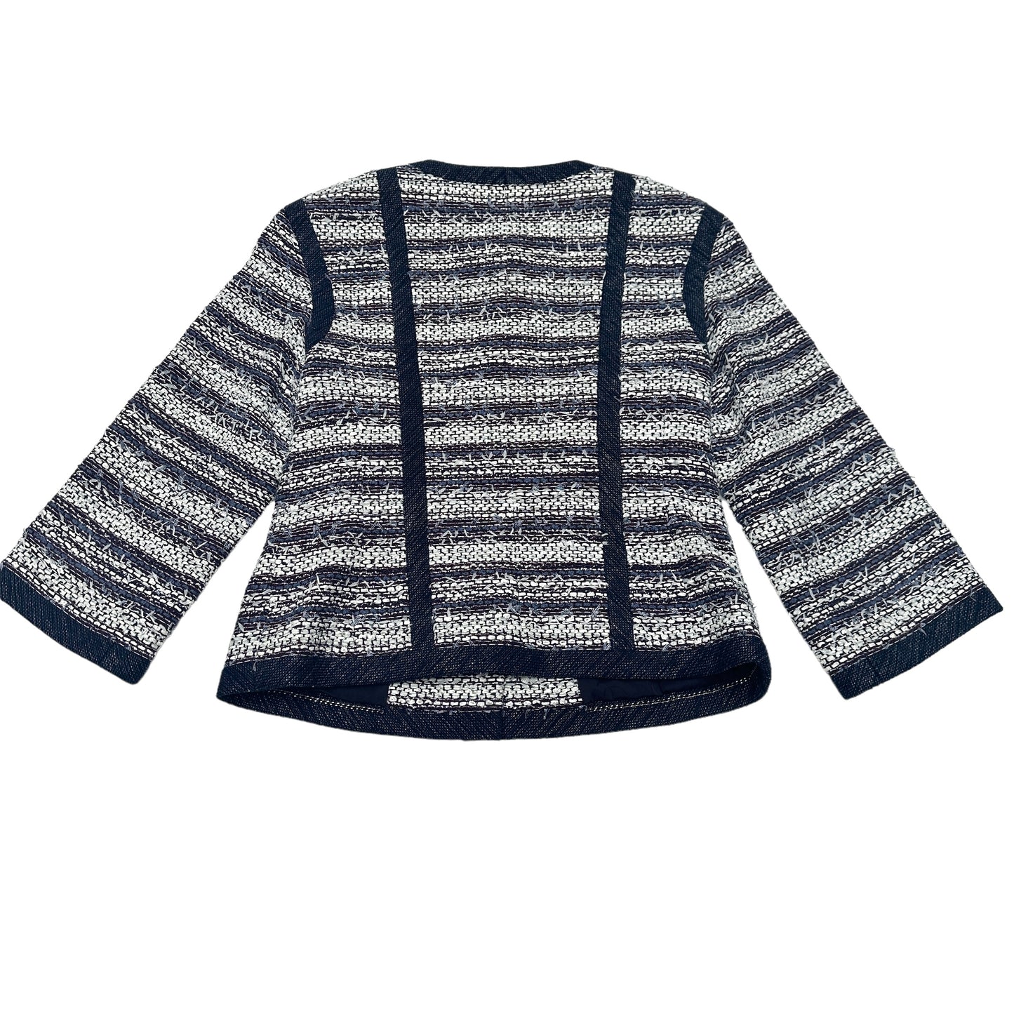 Blue & White Blazer - S