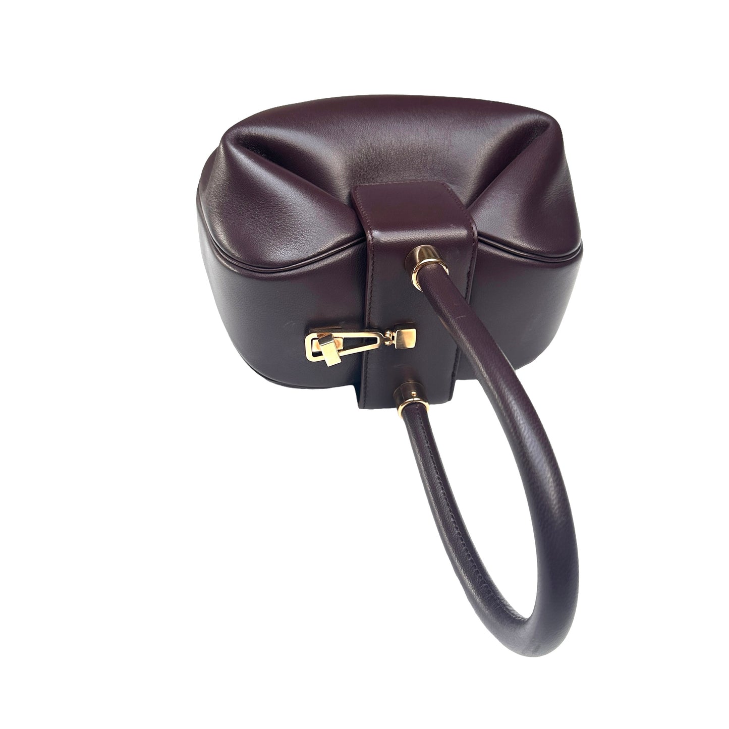 Purple Leather Bag